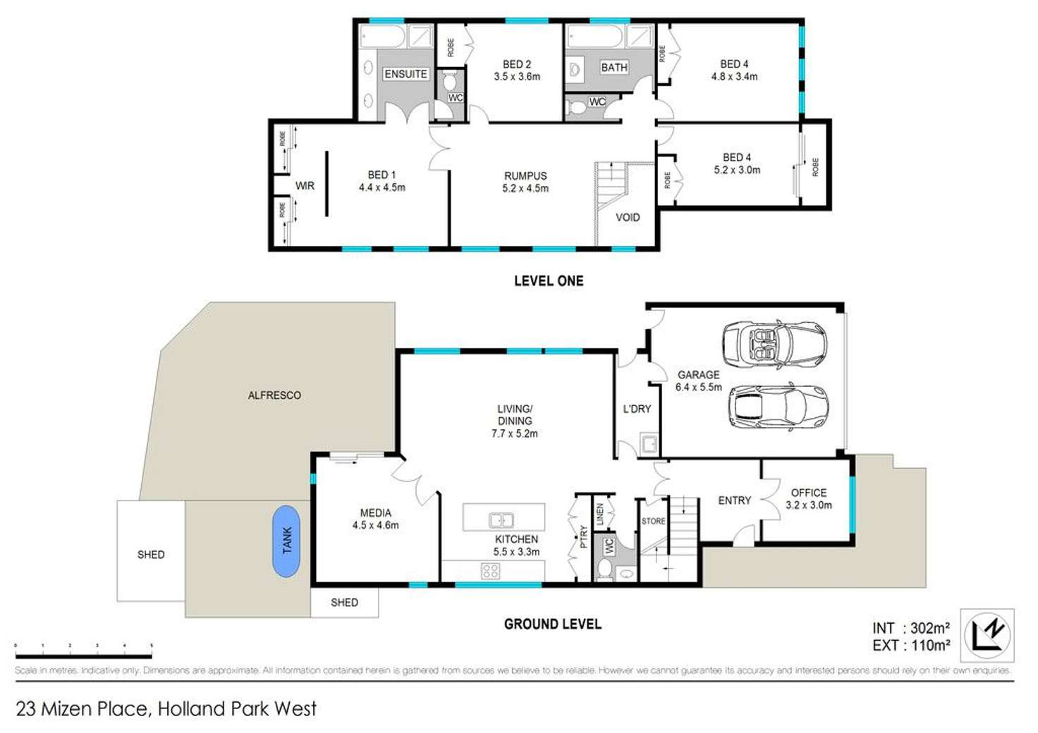 Floorplan of Homely house listing, 23 Mizen Place, Holland Park West QLD 4121