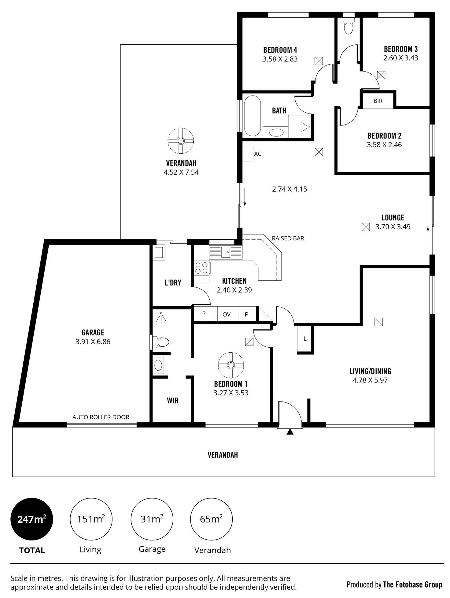 Floorplan of Homely house listing, 6 Pridham Court, Aberfoyle Park SA 5159