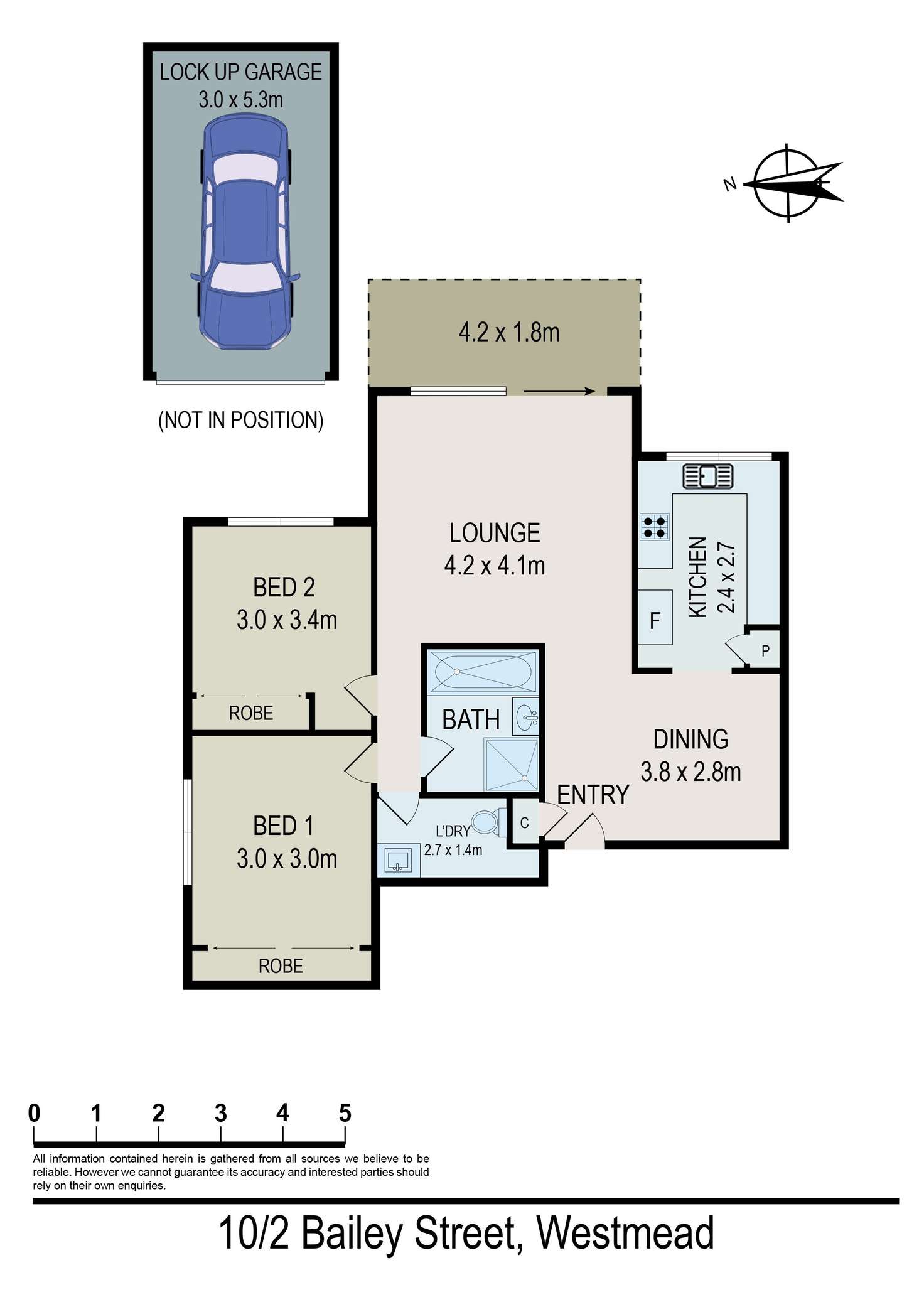 Floorplan of Homely unit listing, 10/2-8 Bailey Street, Westmead NSW 2145