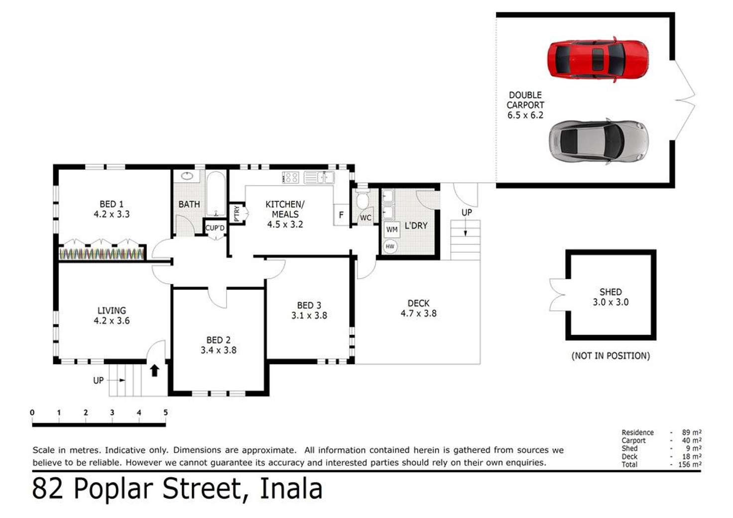 Floorplan of Homely house listing, 82 Poplar Street, Inala QLD 4077