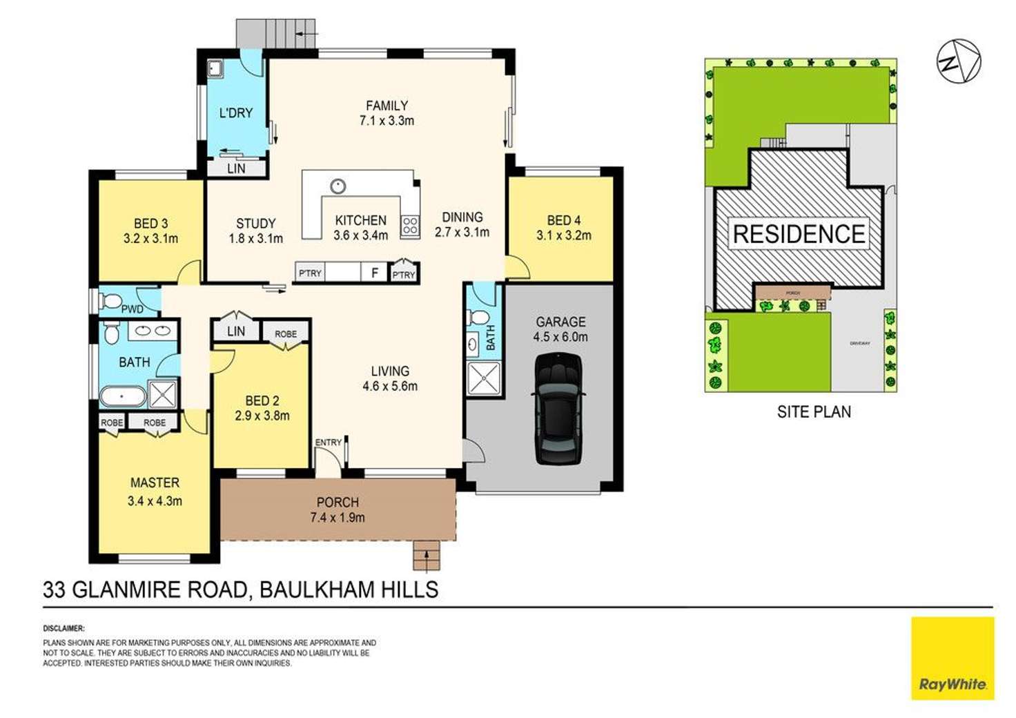 Floorplan of Homely house listing, 33 Glanmire Road, Baulkham Hills NSW 2153