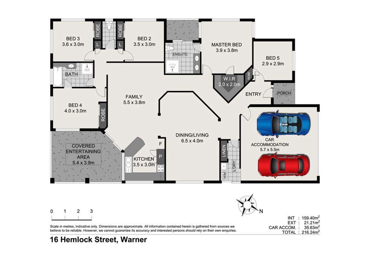 Floorplan of Homely house listing, 16 Hemlock Street, Warner QLD 4500