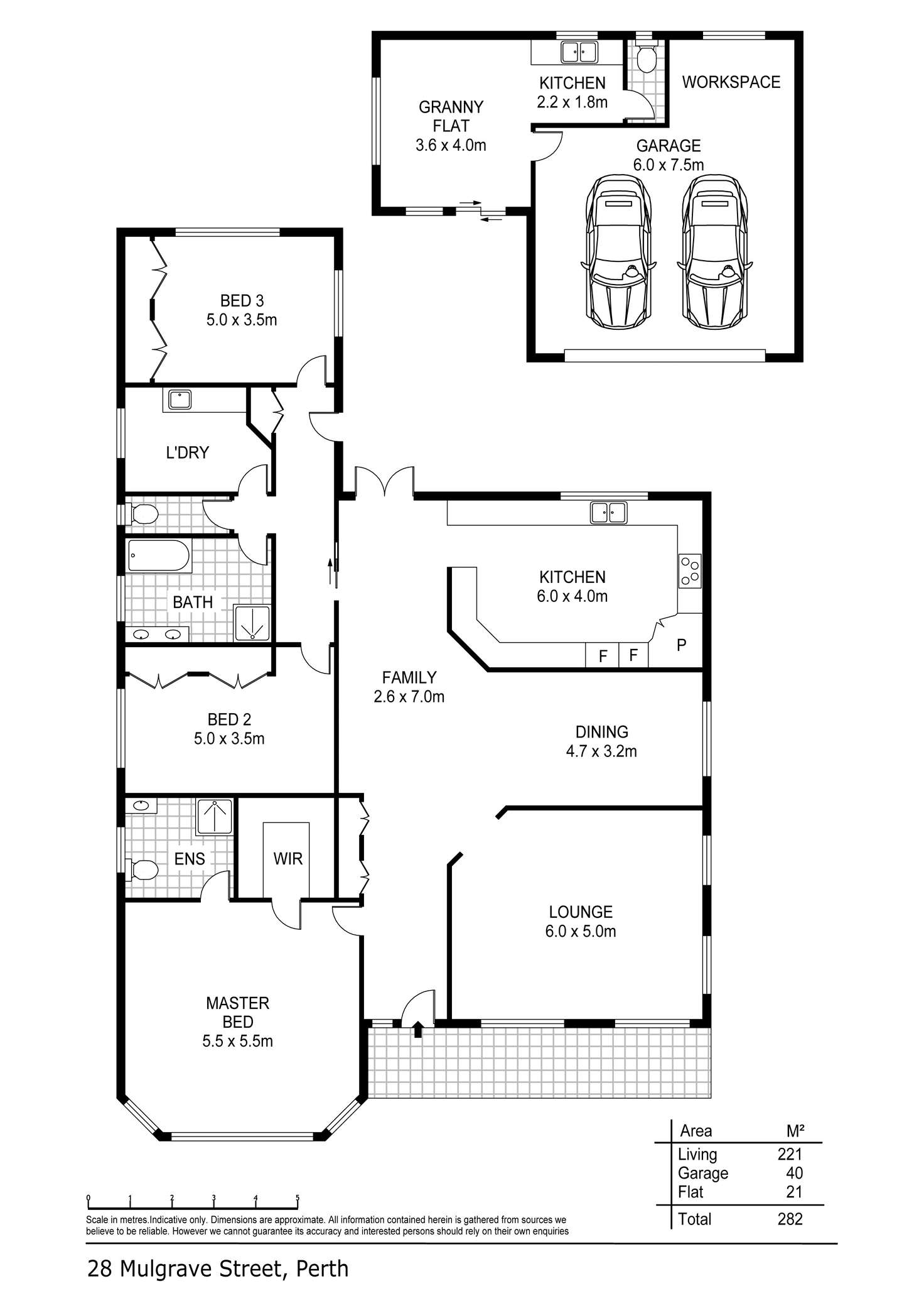 Floorplan of Homely house listing, 28 Mulgrave Street, Perth TAS 7300