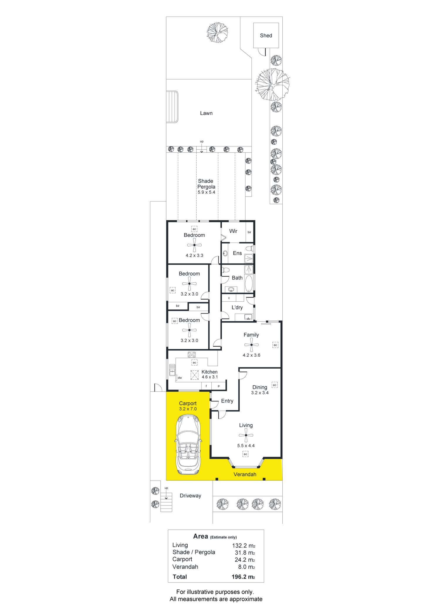 Floorplan of Homely house listing, 7 Milne Street, Glen Osmond SA 5064