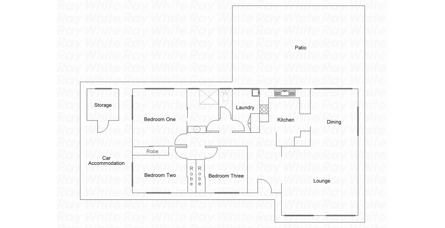 Floorplan of Homely house listing, 71 Rose Avenue, Minden QLD 4311