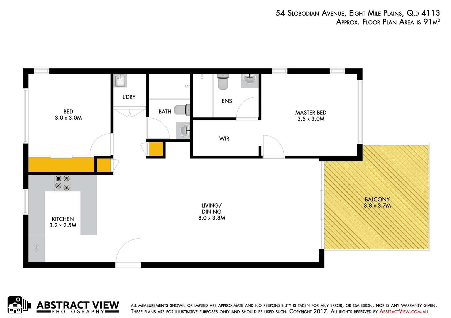 Floorplan of Homely apartment listing, 131/54 Slobodian Avenue, Eight Mile Plains QLD 4113