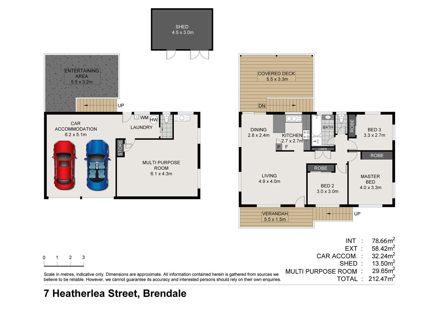 Floorplan of Homely house listing, 7 Heatherlea Street, Brendale QLD 4500