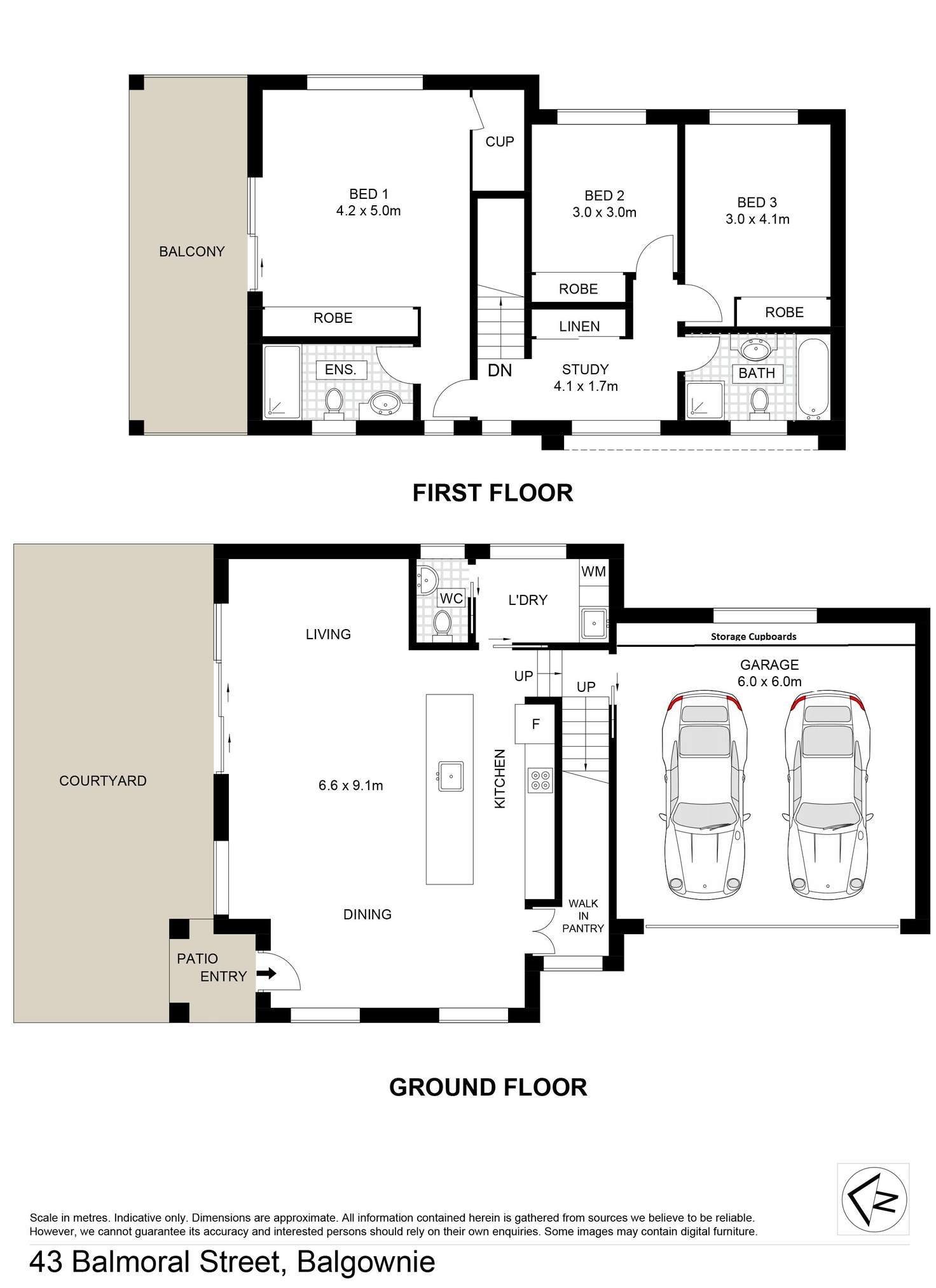 Floorplan of Homely other listing, 1/43 Balmoral Street, Balgownie NSW 2519