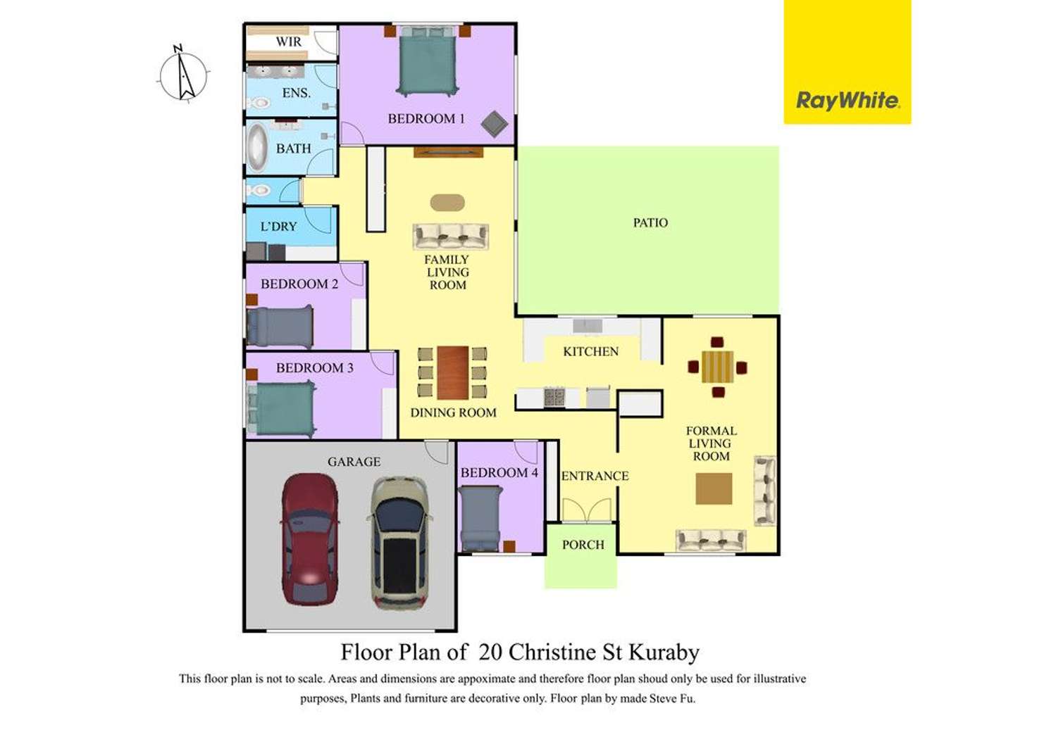 Floorplan of Homely house listing, 20 Christine Street, Kuraby QLD 4112