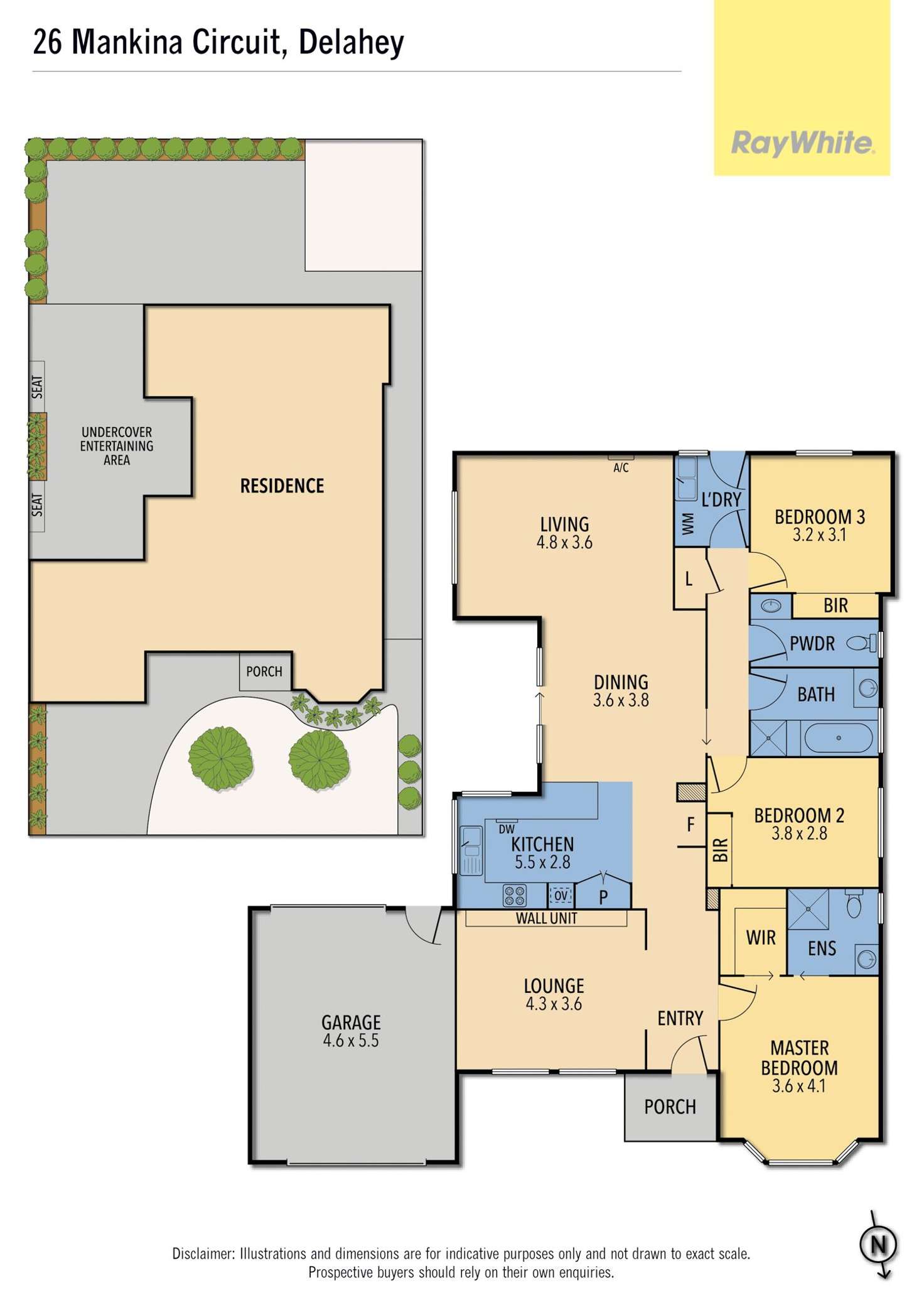 Floorplan of Homely house listing, 26 Mankina Circuit, Delahey VIC 3037