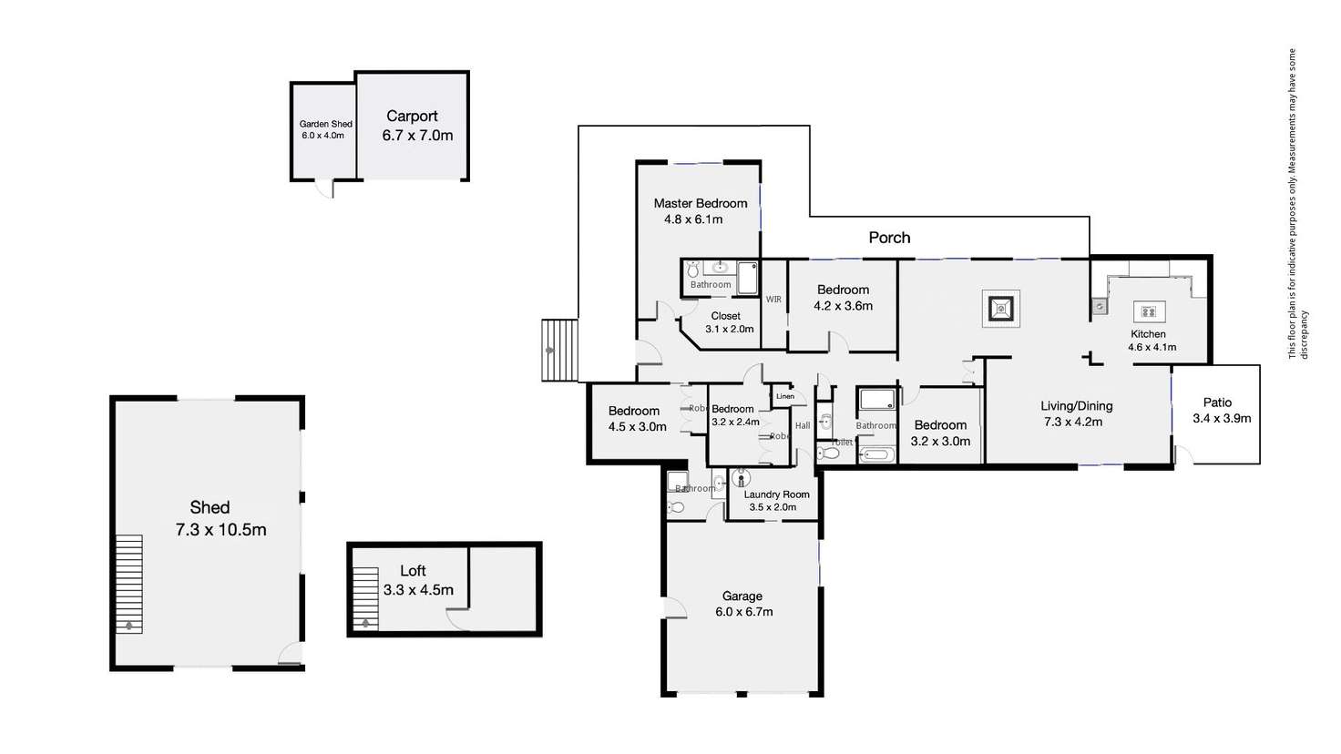 Floorplan of Homely ruralOther listing, 37 Tobins Road, Mandalong NSW 2264