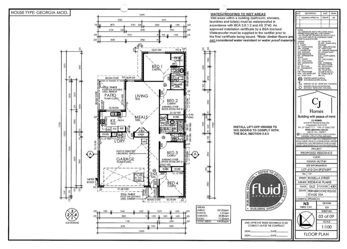 Floorplan of Homely house listing, 10 Rosella Street, Redbank Plains QLD 4301