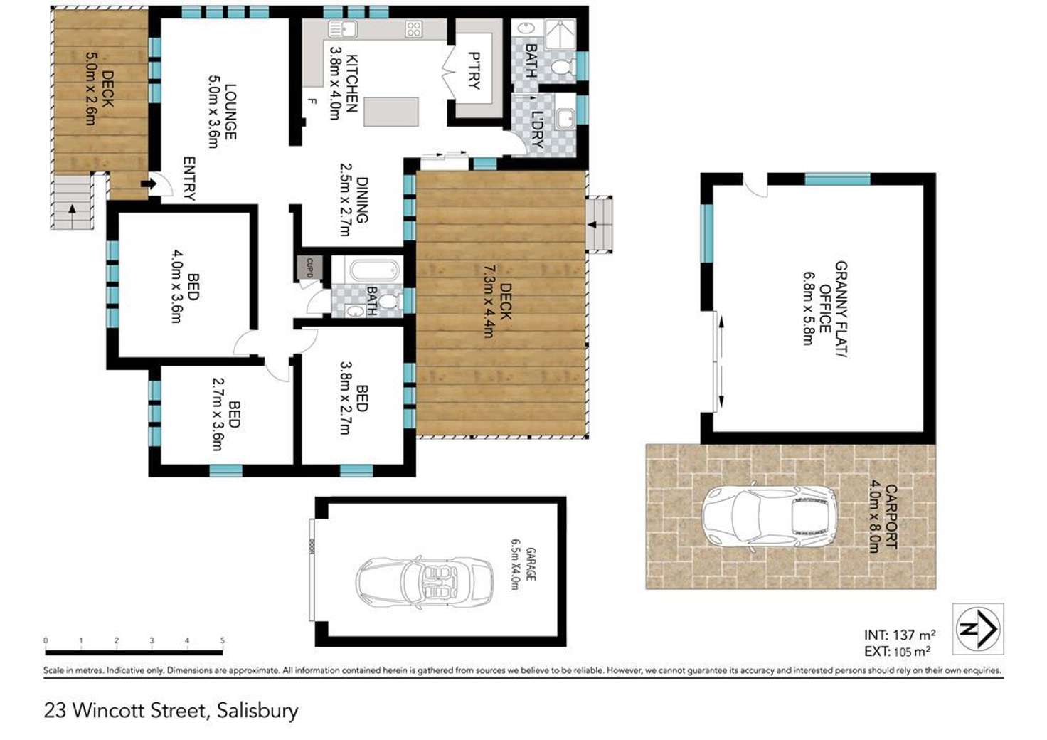 Floorplan of Homely house listing, 23 Wincott Street, Salisbury QLD 4107