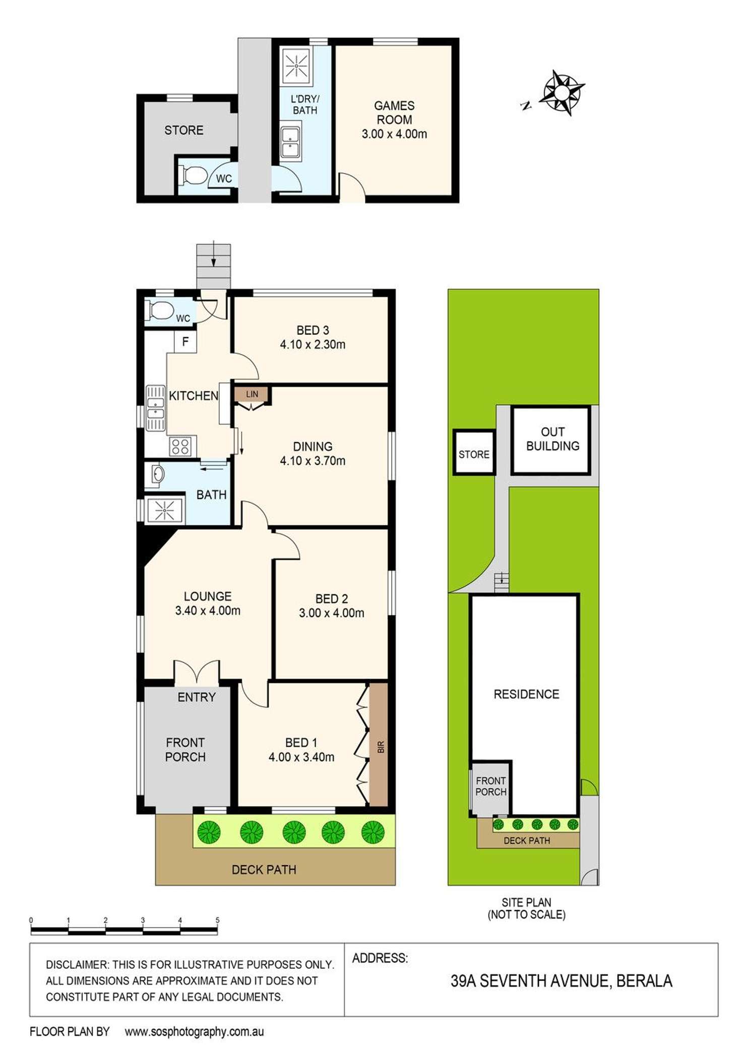 Floorplan of Homely house listing, 39A Seventh Avenue, Berala NSW 2141