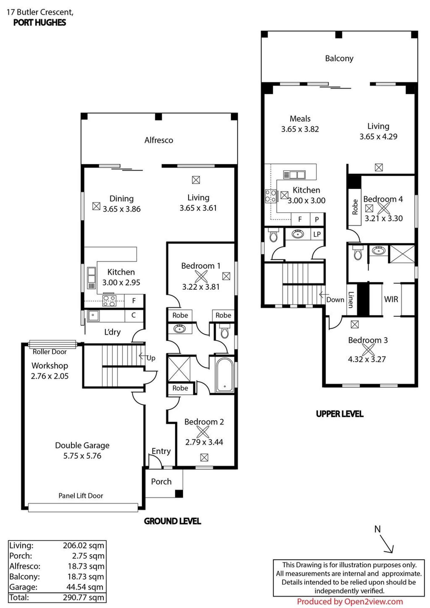 Floorplan of Homely house listing, 17 Butler Crescent, Port Hughes SA 5558