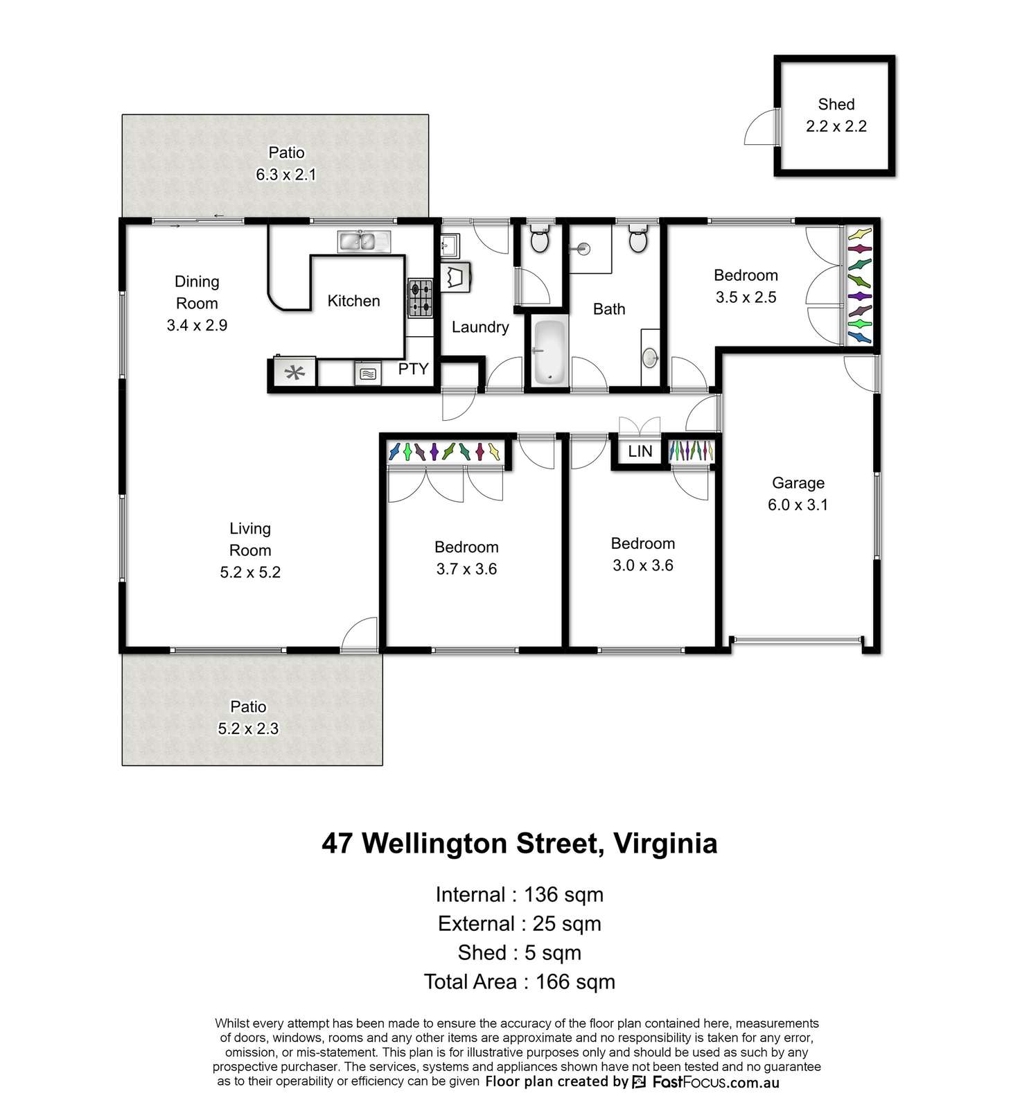 Floorplan of Homely house listing, 47 Wellington Street, Virginia QLD 4014