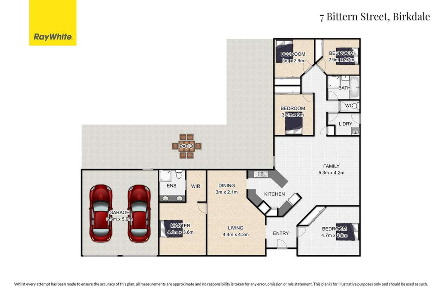 Floorplan of Homely house listing, 7 Bittern Street, Birkdale QLD 4159