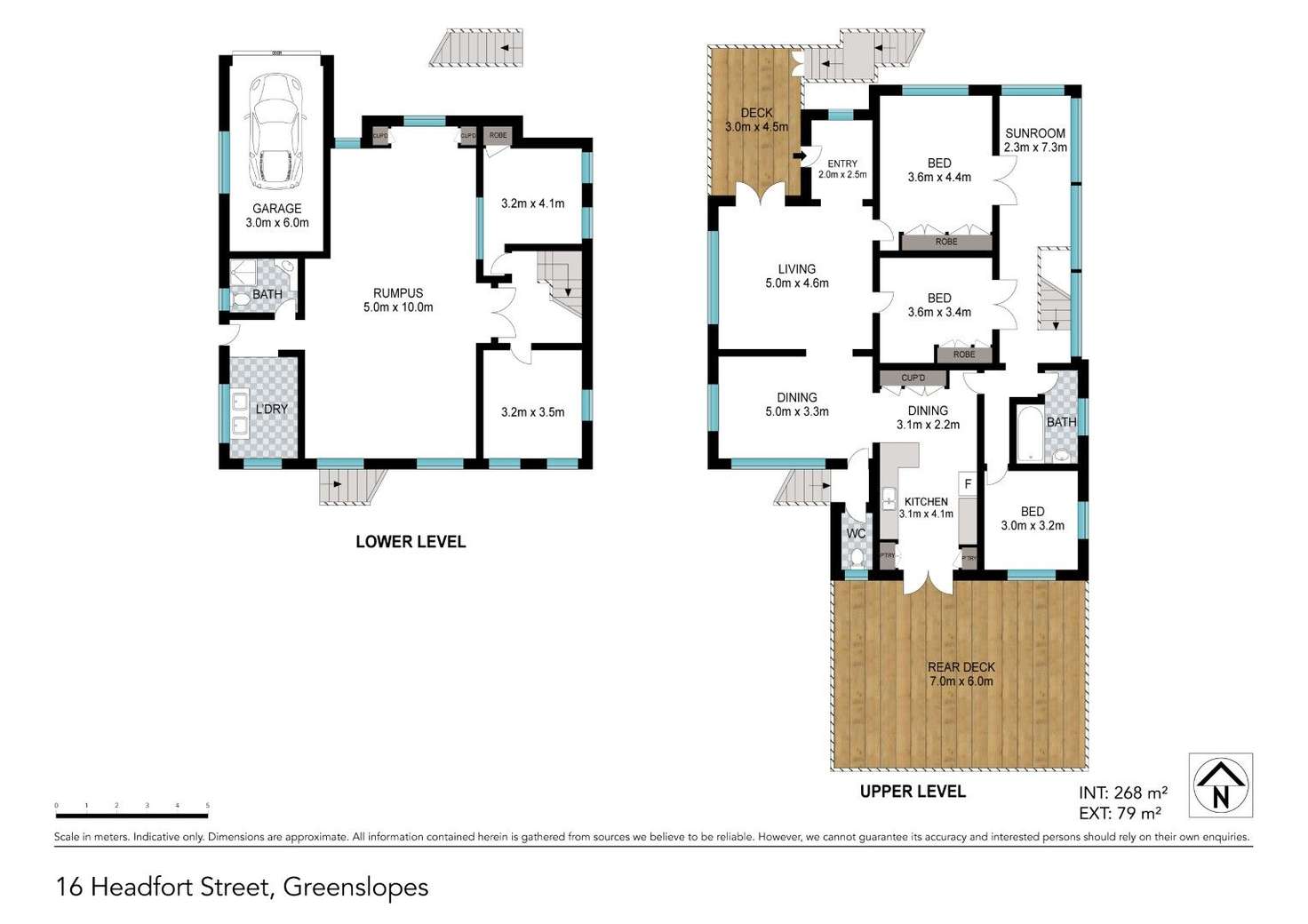 Floorplan of Homely house listing, 16 Headfort Street, Greenslopes QLD 4120