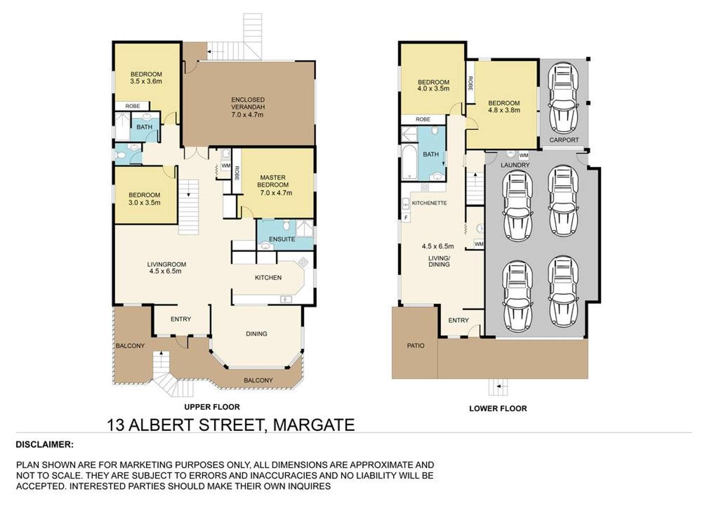 Floorplan of Homely house listing, 13 Albert Street, Margate QLD 4019
