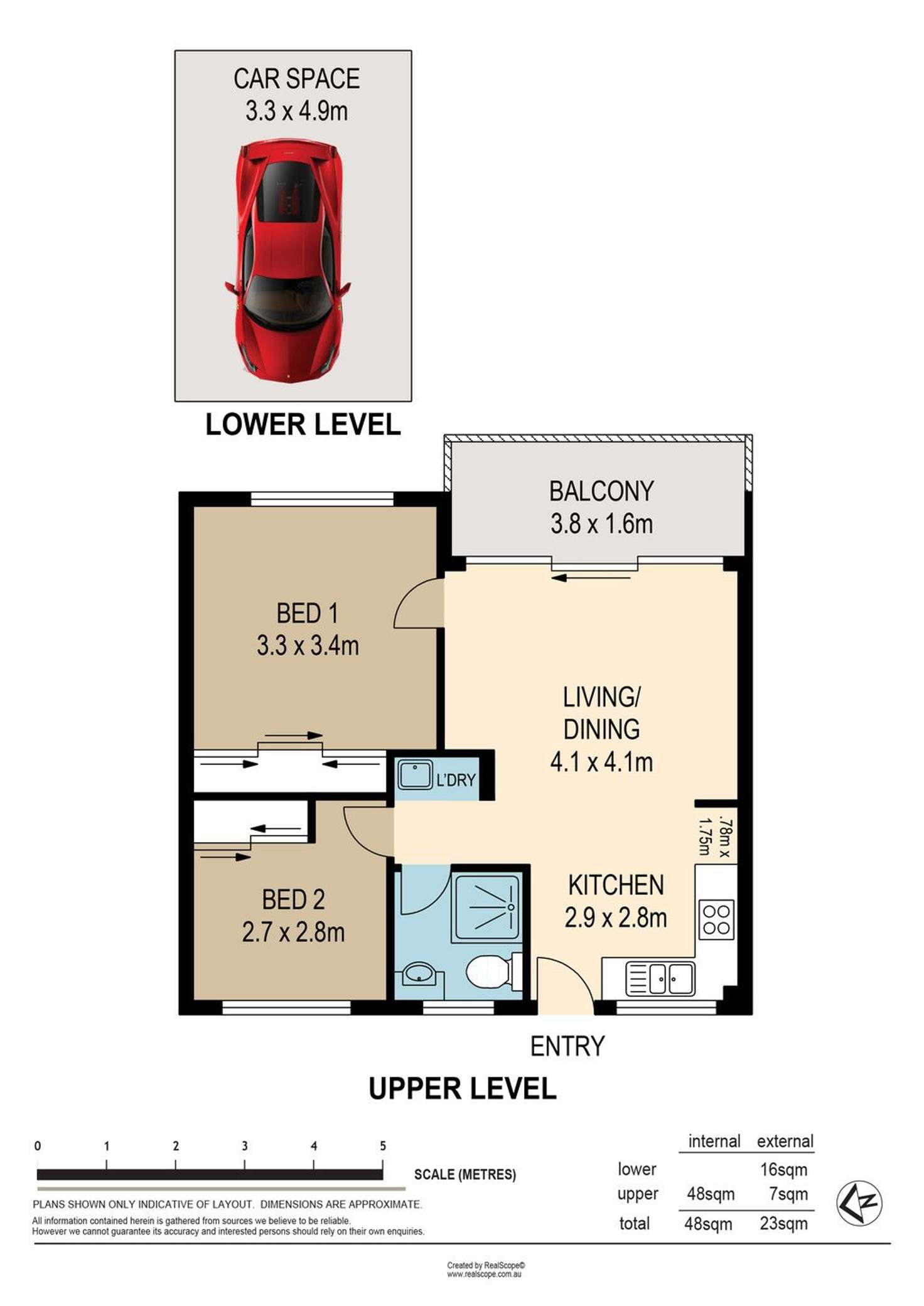 Floorplan of Homely unit listing, 7/107 Sherwood Road, Toowong QLD 4066