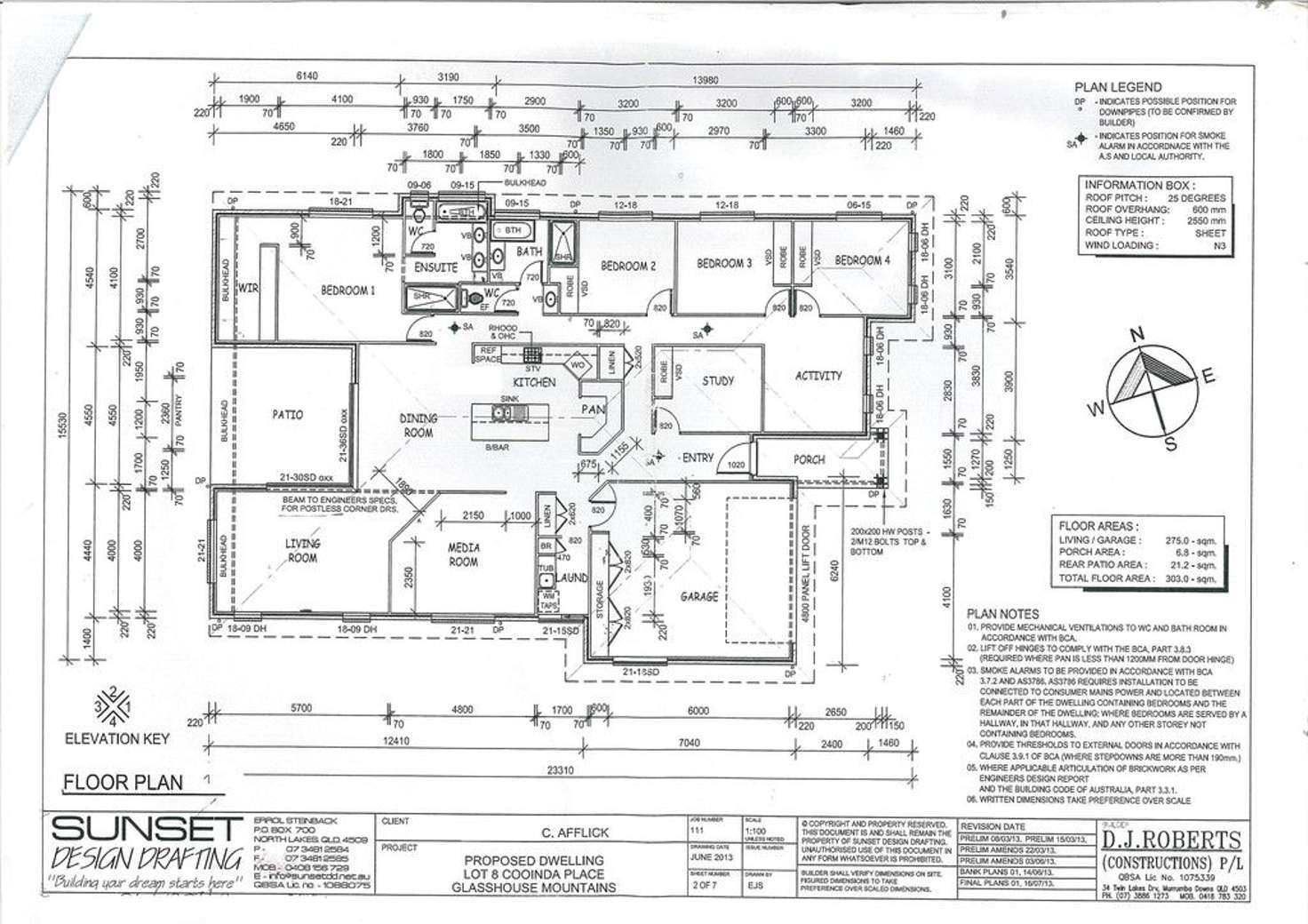 Floorplan of Homely house listing, 17 Cooinda Place, Glass House Mountains QLD 4518