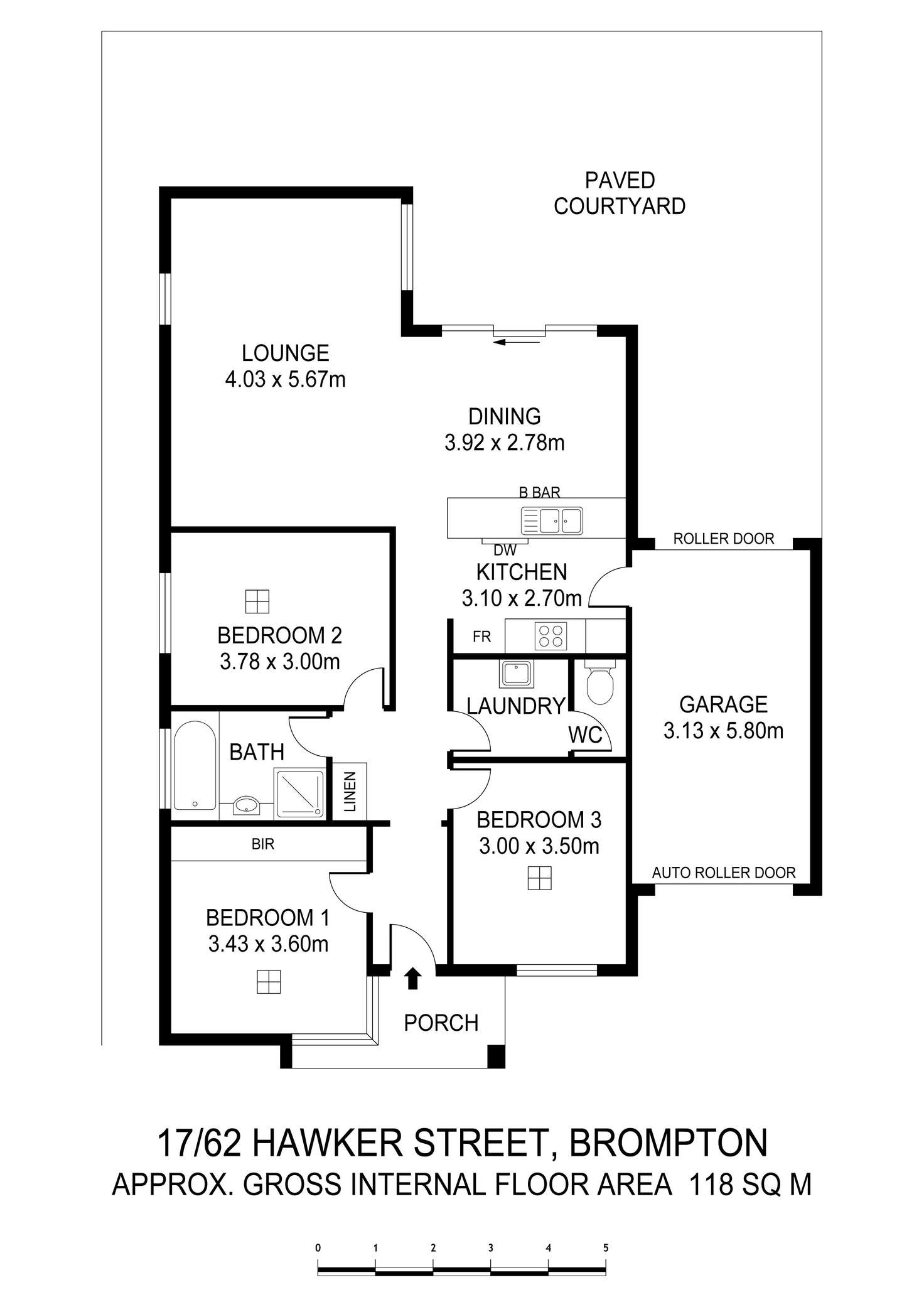 Floorplan of Homely house listing, 17/62 Hawker Street, Brompton SA 5007