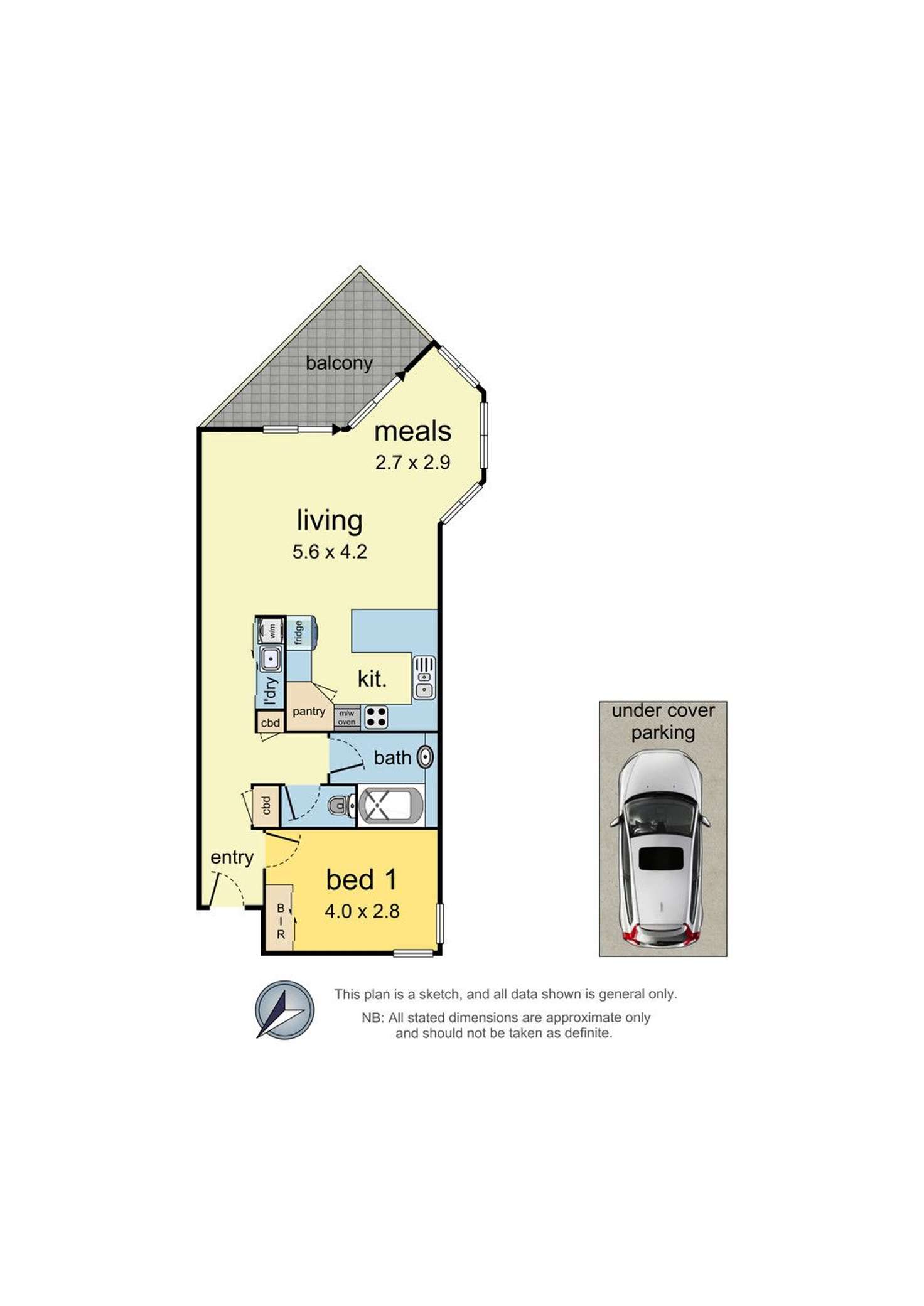 Floorplan of Homely apartment listing, 73/13-15 Hewish Road, Croydon VIC 3136