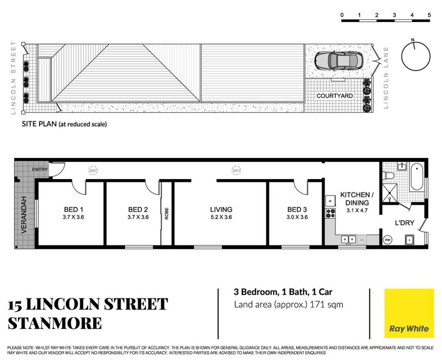 Floorplan of Homely house listing, 15 Lincoln Street, Stanmore NSW 2048