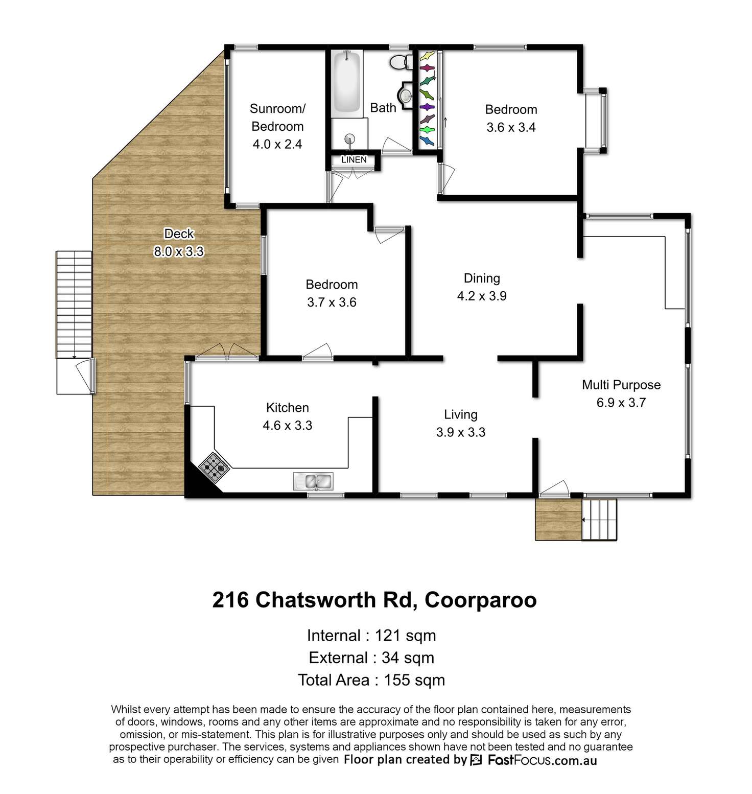 Floorplan of Homely house listing, 216 Chatsworth Road, Coorparoo QLD 4151