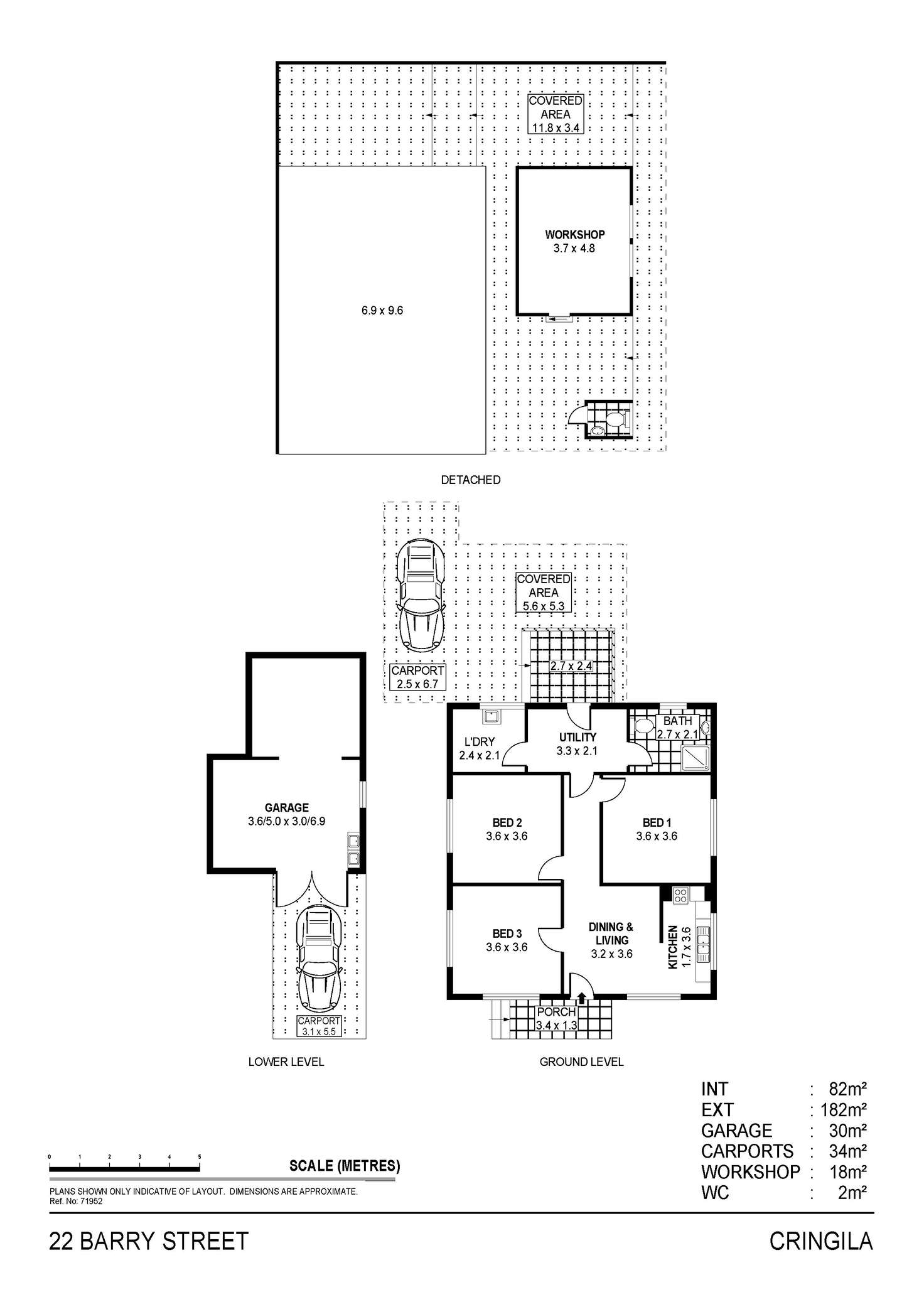 Floorplan of Homely house listing, 22 Barry Street, Cringila NSW 2502
