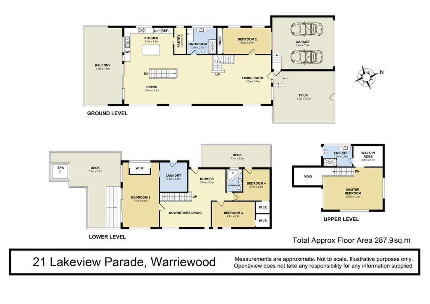Floorplan of Homely house listing, 21 Lakeview Parade, Warriewood NSW 2102