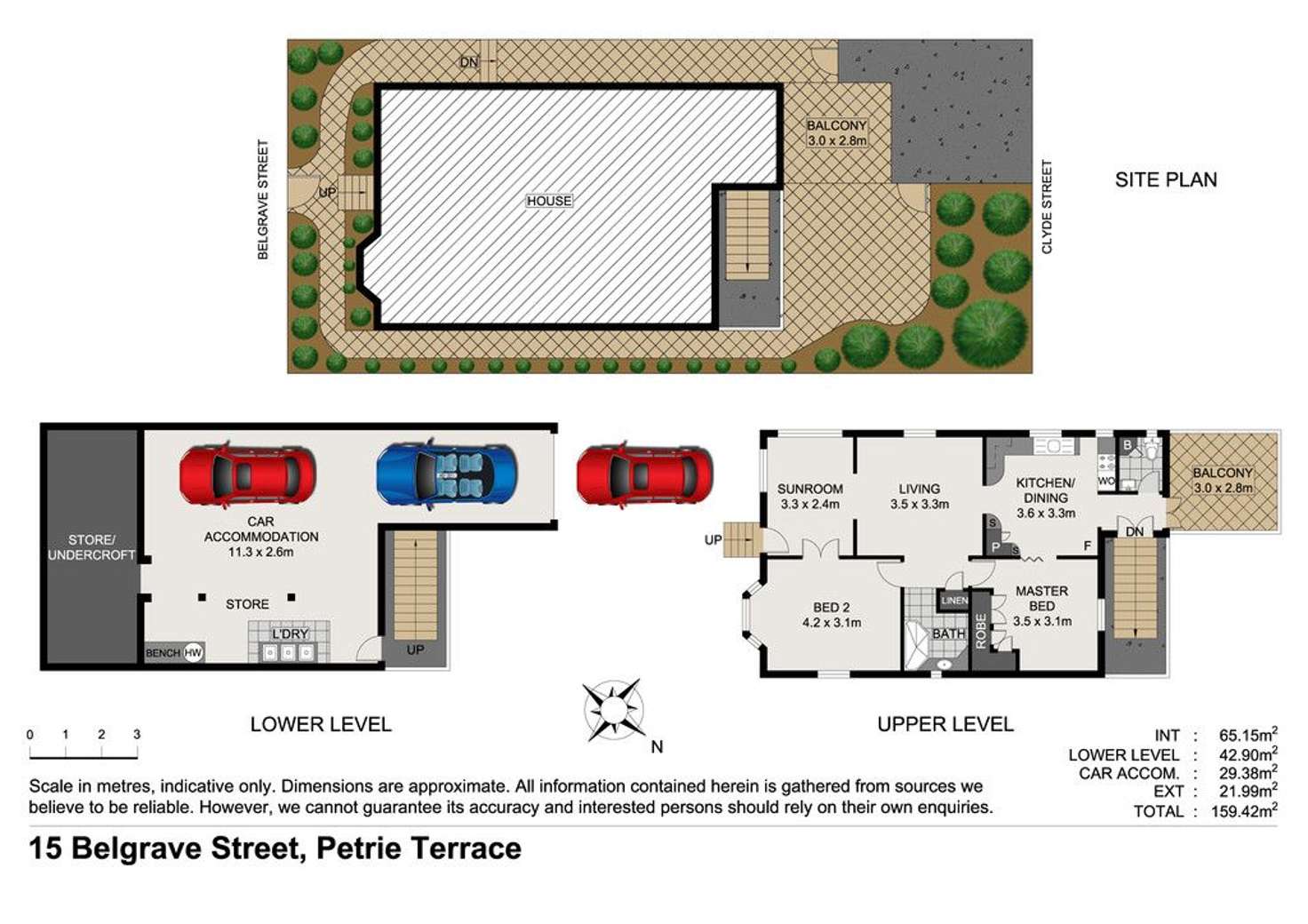 Floorplan of Homely house listing, 15 Belgrave Street, Petrie Terrace QLD 4000