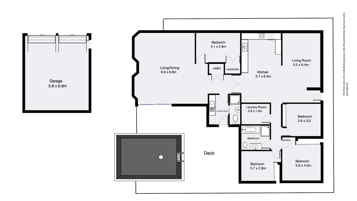 Floorplan of Homely house listing, 24 Amos Street, Bonnells Bay NSW 2264