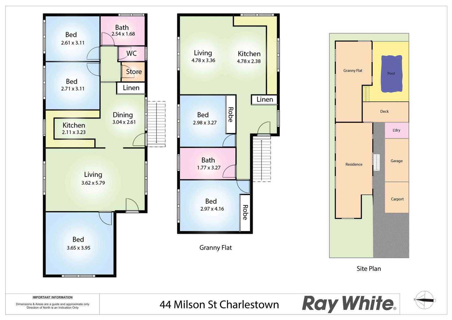 Floorplan of Homely house listing, 44 Milson Street, Charlestown NSW 2290