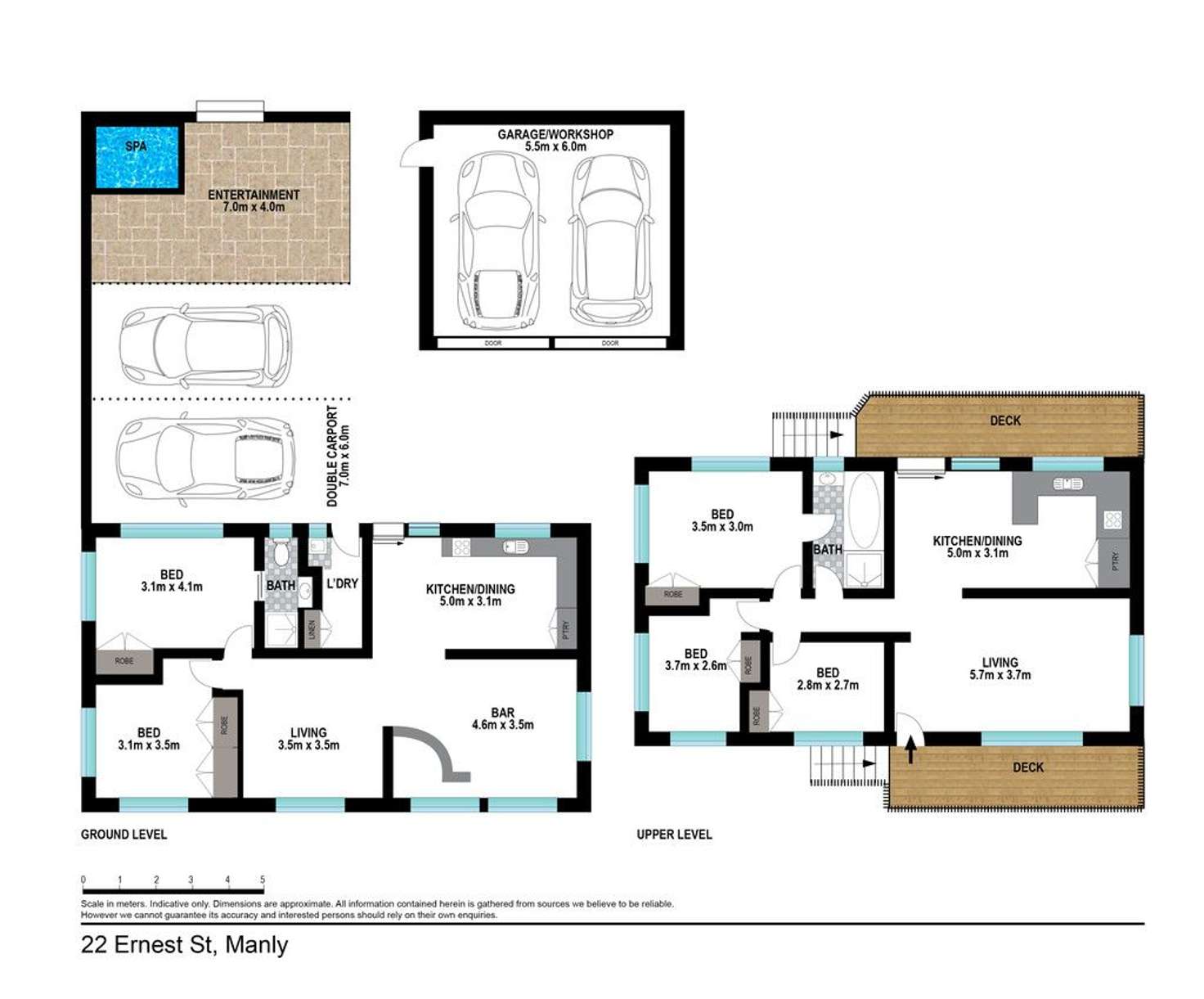 Floorplan of Homely house listing, 22 Ernest Street, Manly QLD 4179