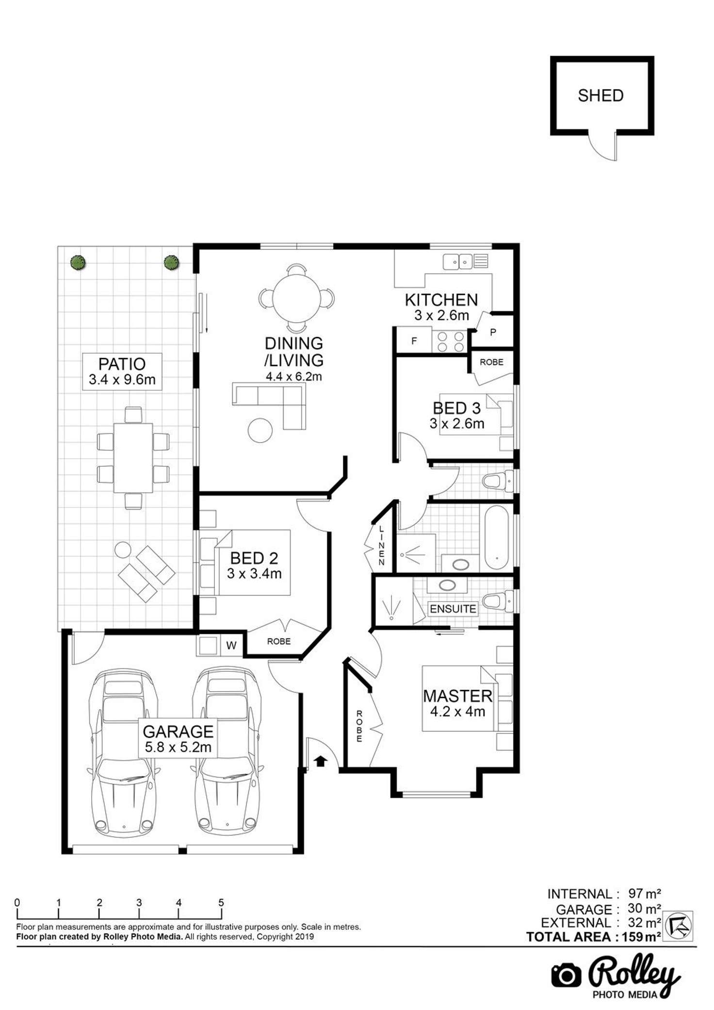 Floorplan of Homely house listing, 14 Green Place, Durack QLD 4077