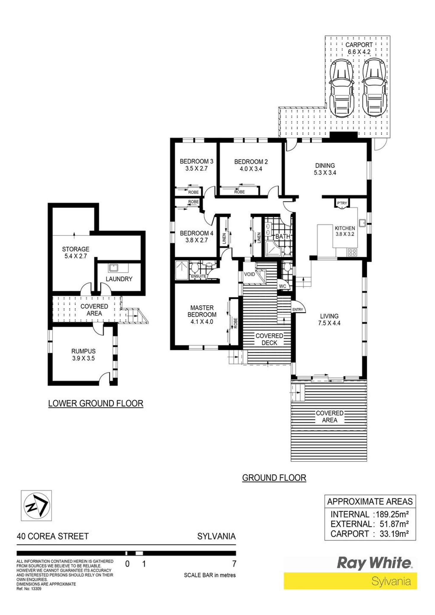 Floorplan of Homely house listing, 40 Corea Street, Sylvania NSW 2224