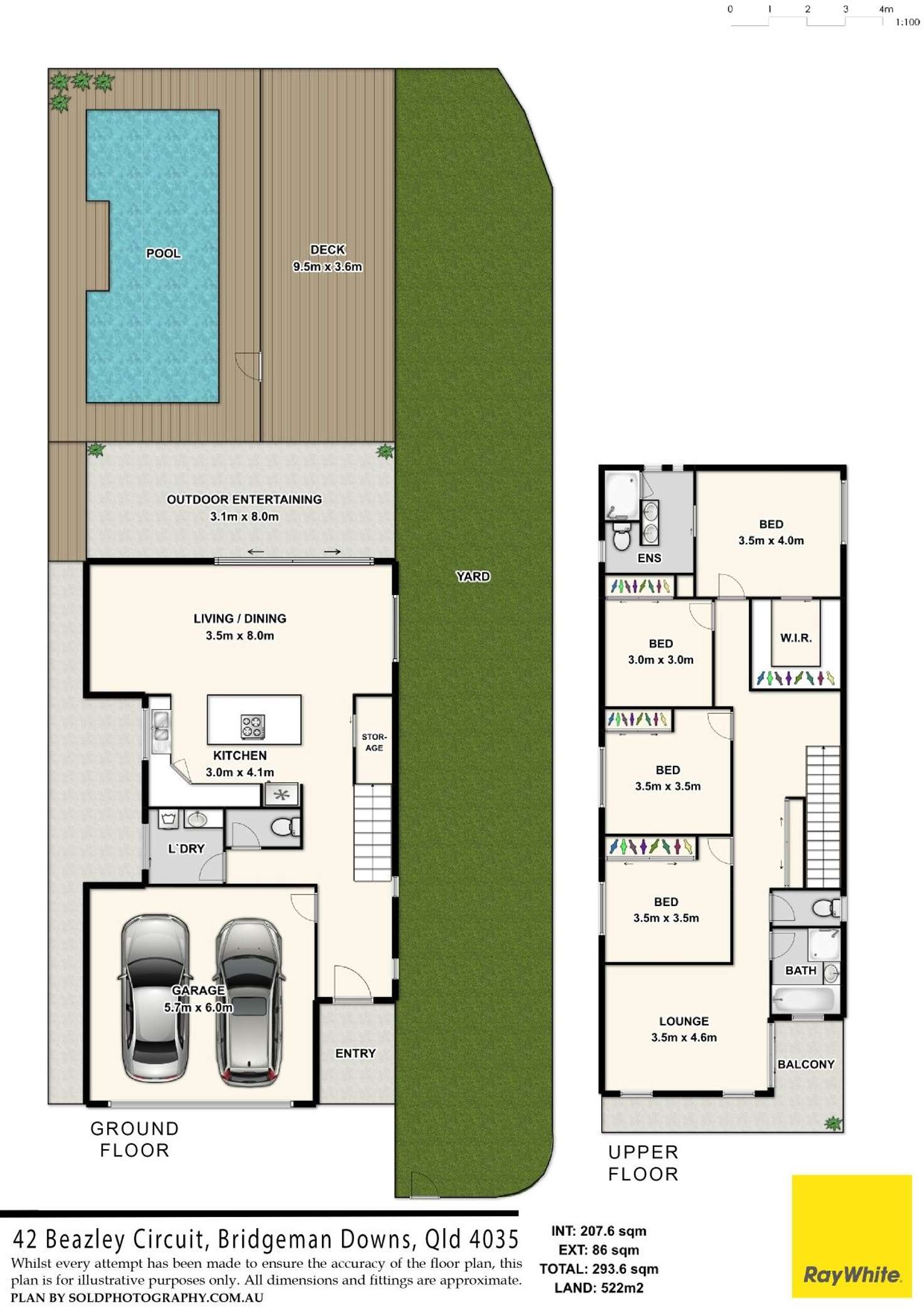 Floorplan of Homely house listing, 42 Beazley Circuit, Bridgeman Downs QLD 4035
