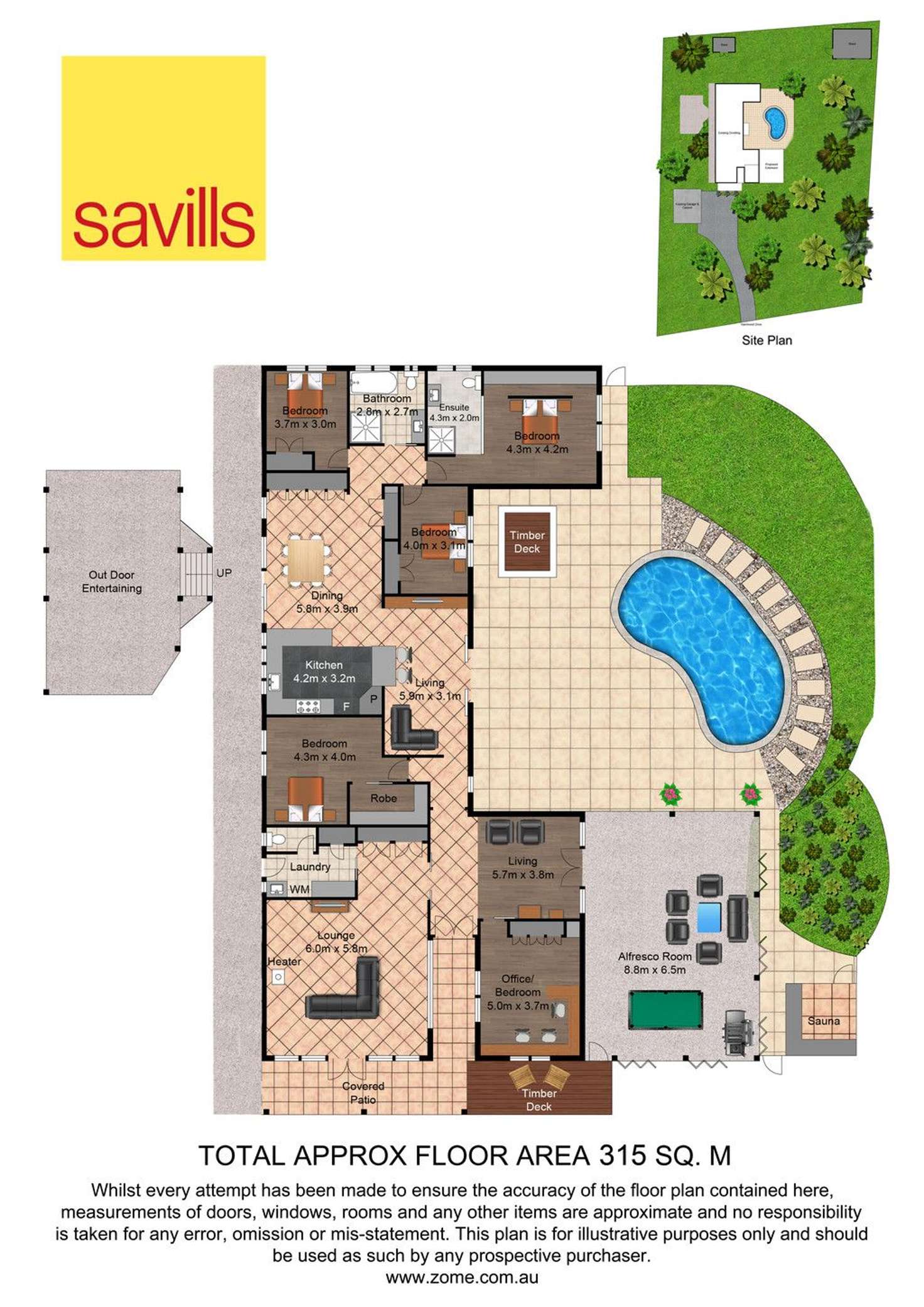 Floorplan of Homely house listing, 23 Hammond Drive, Gaven QLD 4211