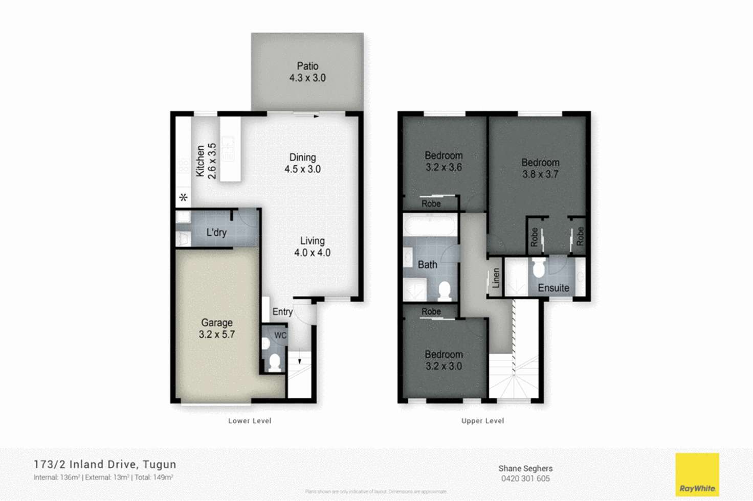 Floorplan of Homely townhouse listing, 173/2 Inland Drive, Tugun QLD 4224