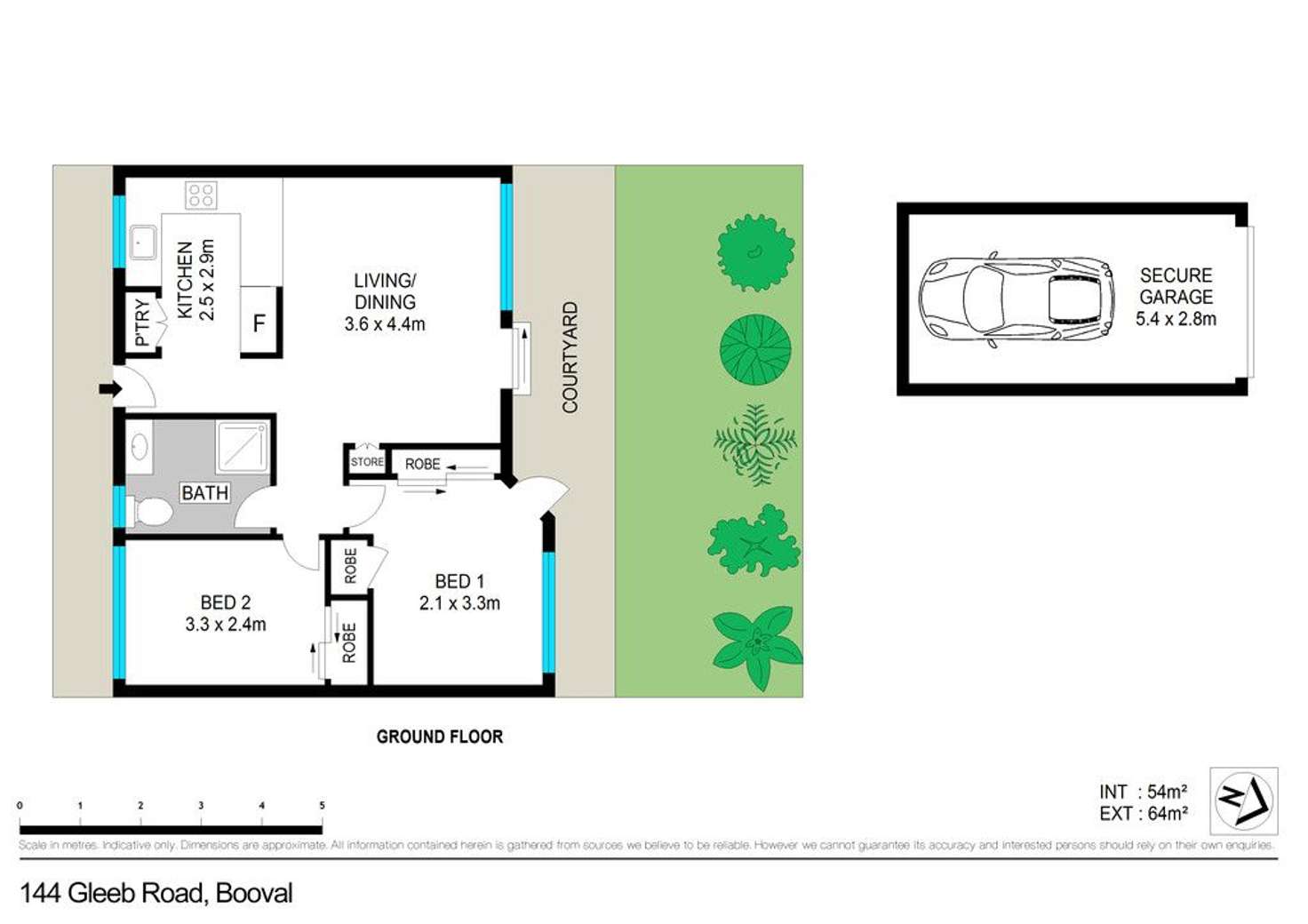 Floorplan of Homely blockOfUnits listing, 144 Glebe Road, Booval QLD 4304