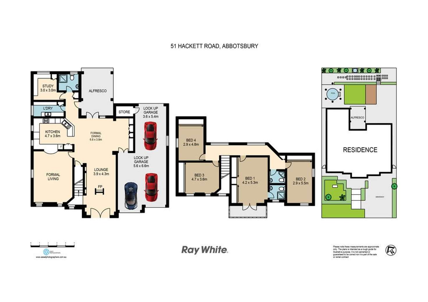 Floorplan of Homely house listing, 51 Hackett Road, Abbotsbury NSW 2176