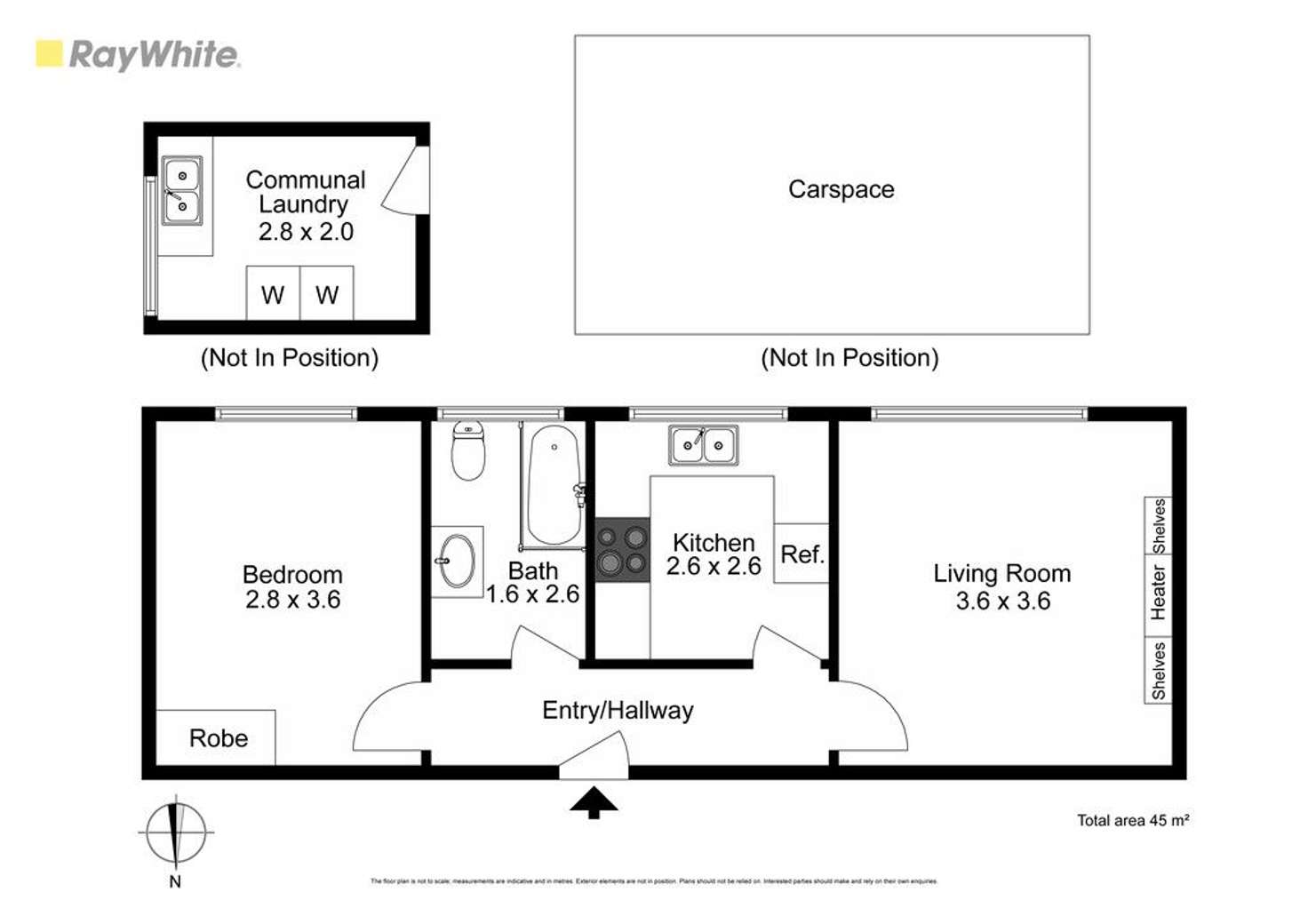 Floorplan of Homely apartment listing, 8/798 Warrigal Road, Malvern East VIC 3145