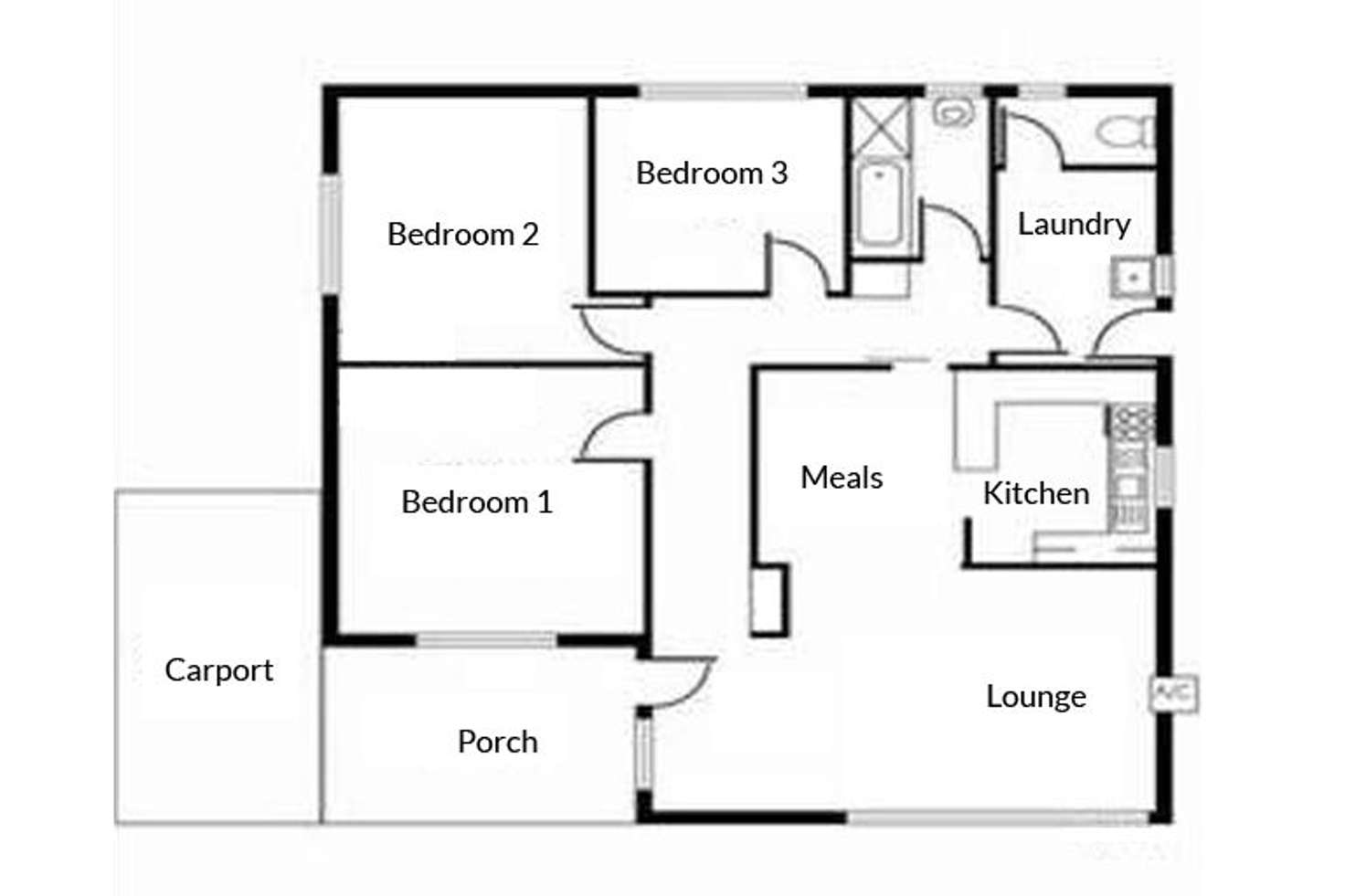 Floorplan of Homely house listing, 14 Justinian Street, Elizabeth Downs SA 5113