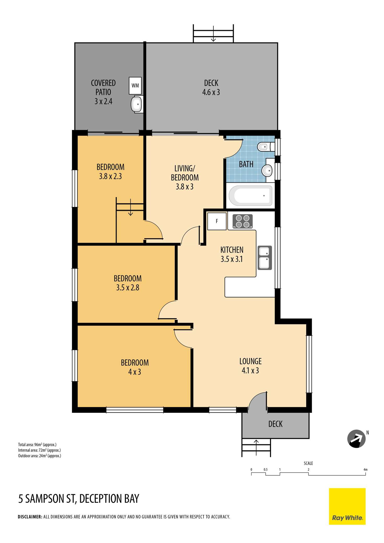 Floorplan of Homely house listing, 5 Sampson Street, Deception Bay QLD 4508