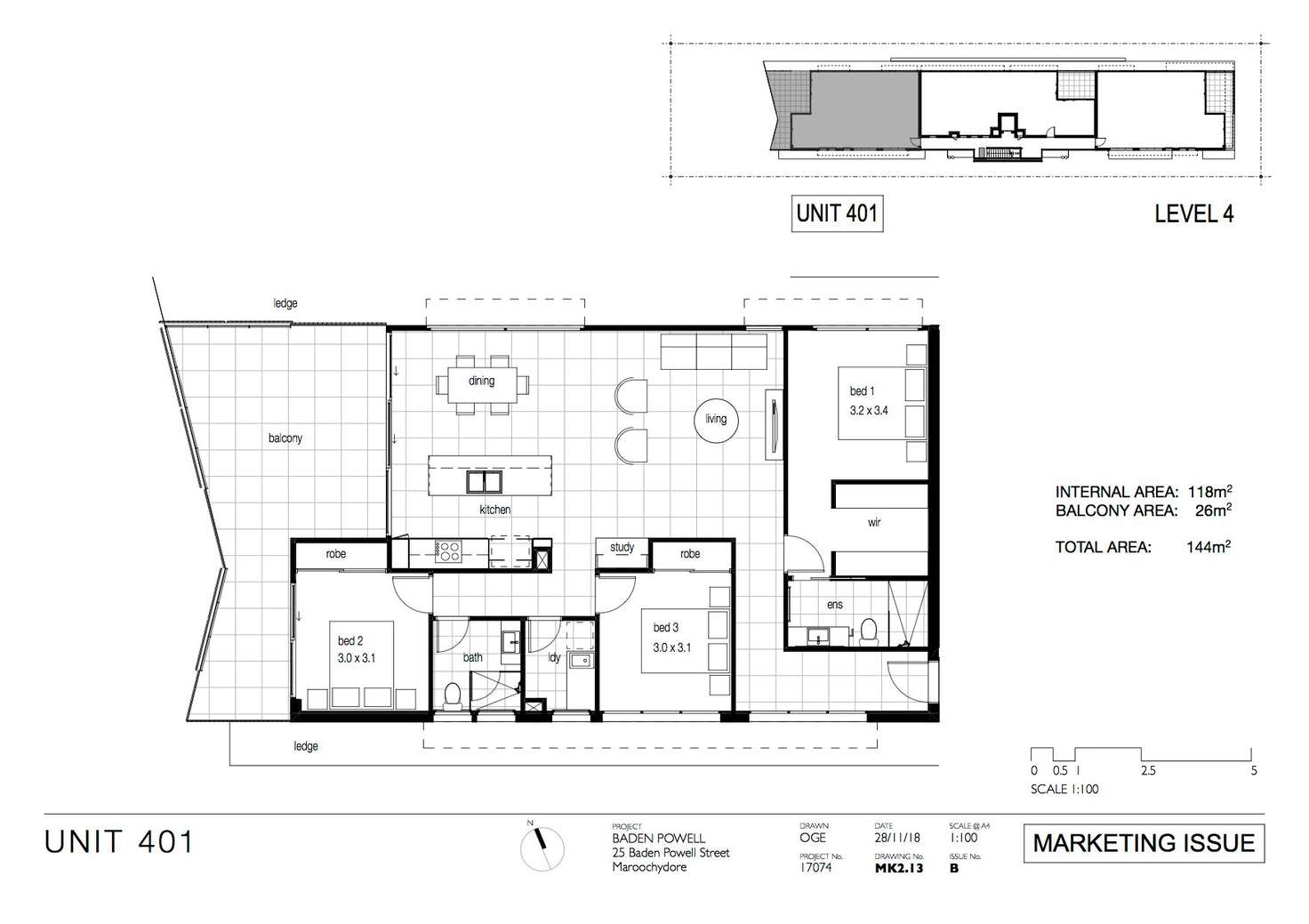 Floorplan of Homely unit listing, 104/25 Baden Powell Street, Maroochydore QLD 4558