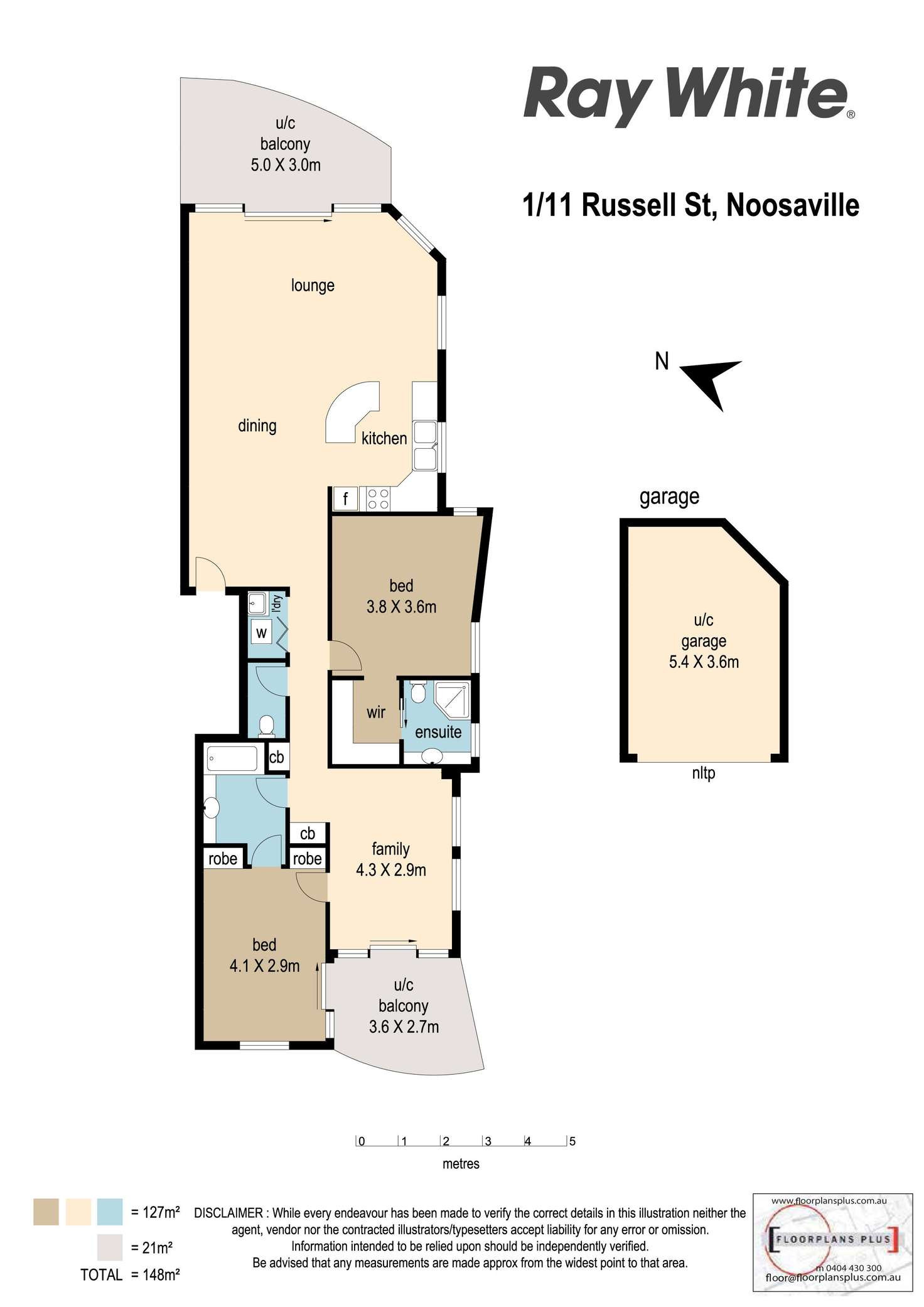 Floorplan of Homely unit listing, 1/11 Russell Street, Noosaville QLD 4566