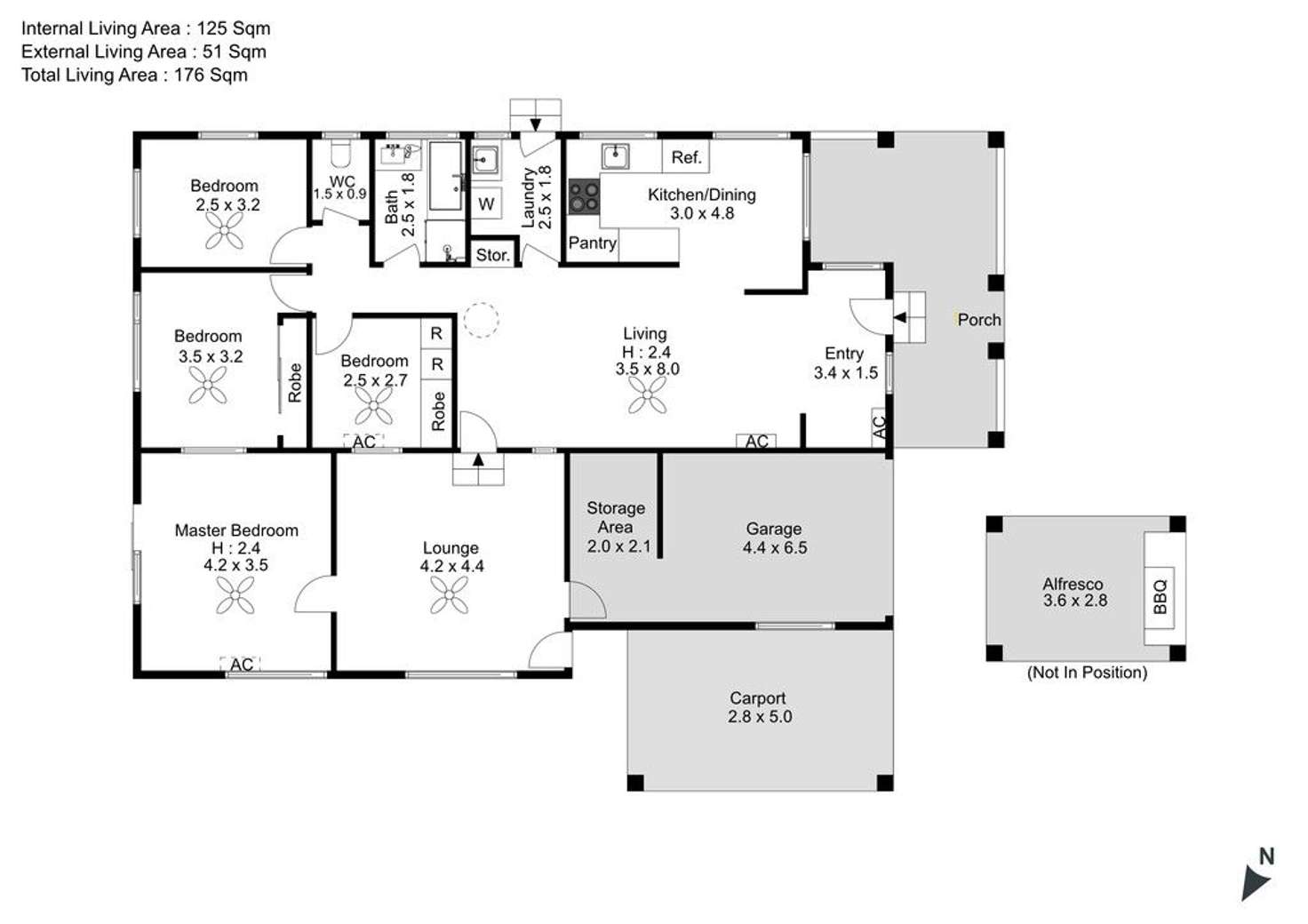 Floorplan of Homely house listing, 28 Amersham Street, Kippa-ring QLD 4021