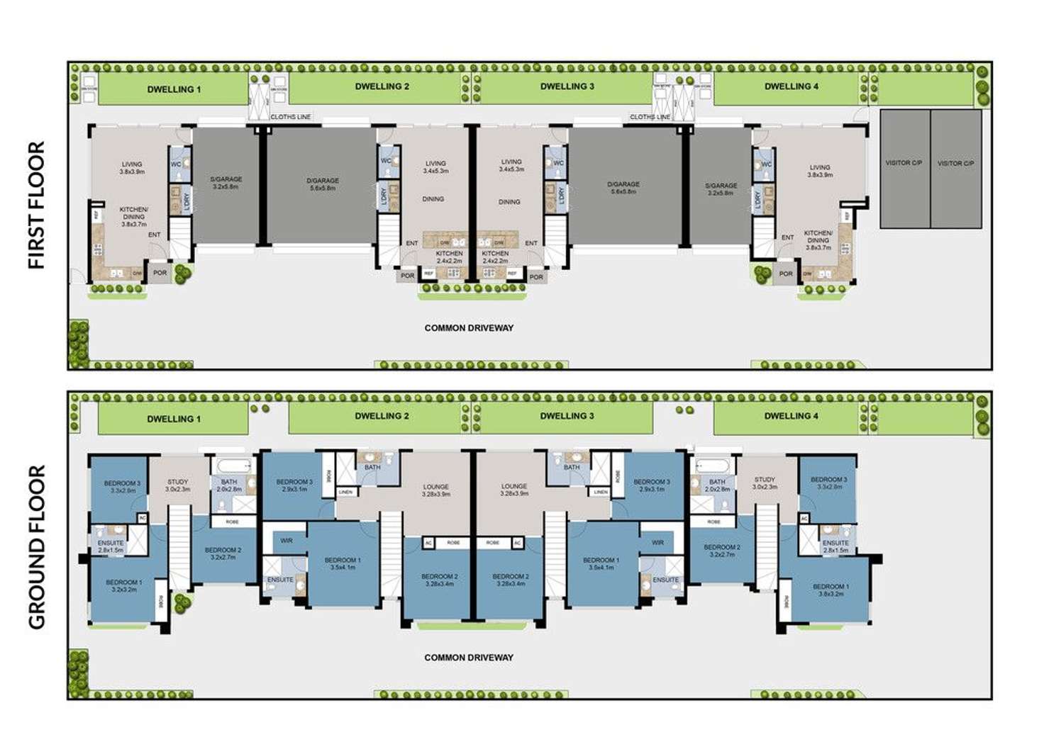 Floorplan of Homely house listing, 4/59 Grey Avenue, Welland SA 5007