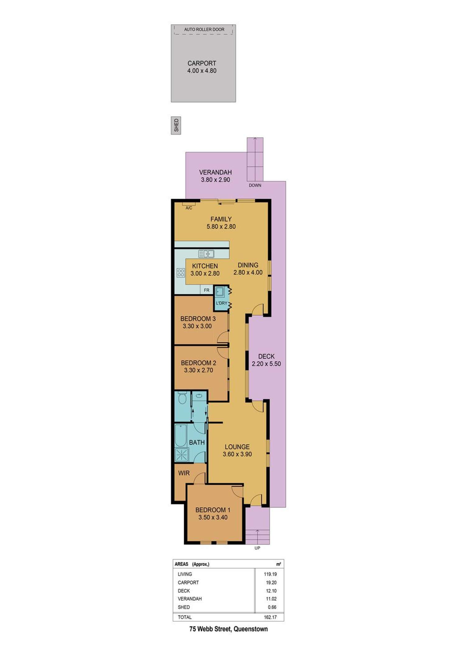 Floorplan of Homely house listing, 75 Webb Street, Port Adelaide SA 5015